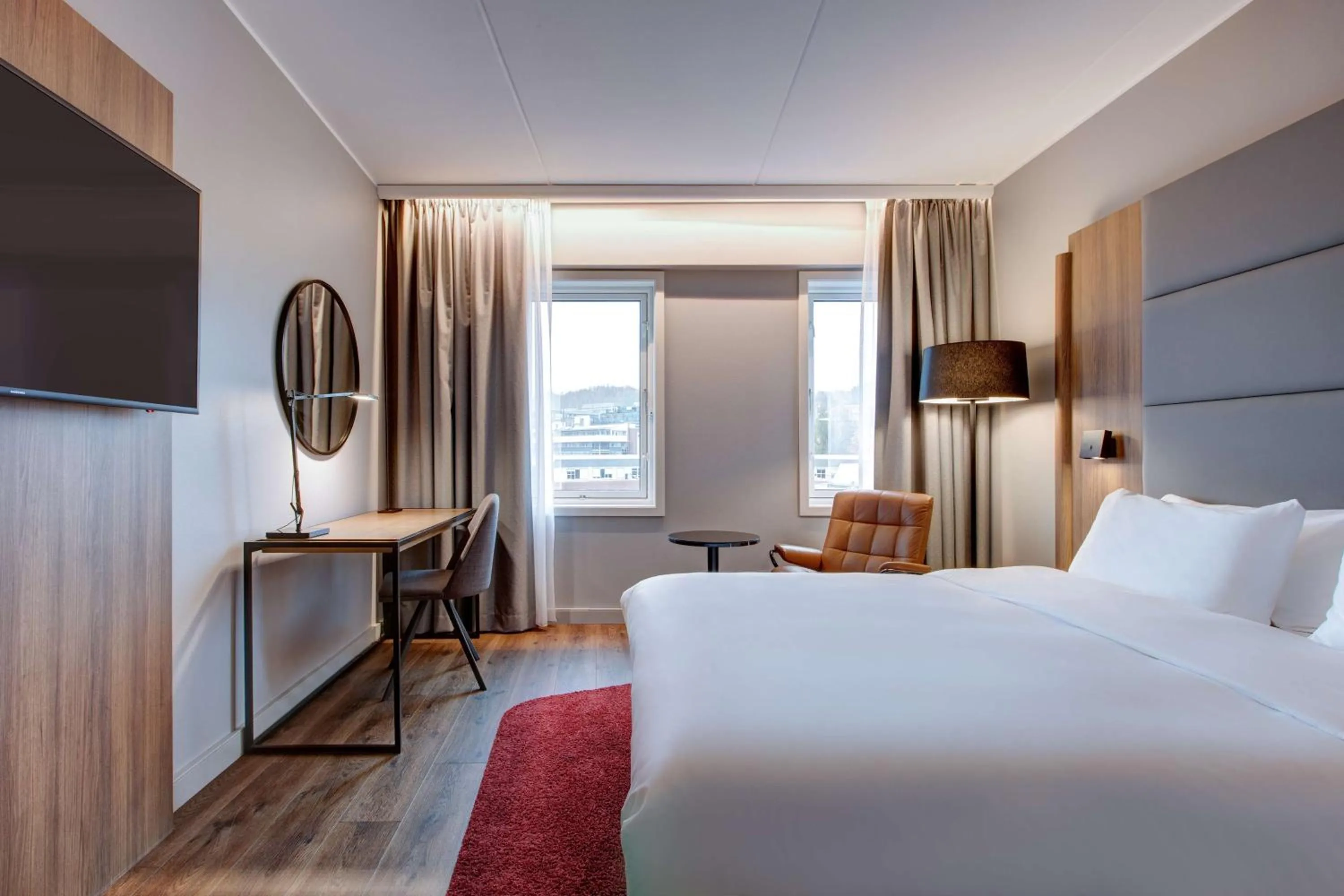 Photo of the whole room, Bed in Radisson Blu Hotel Nydalen, Oslo