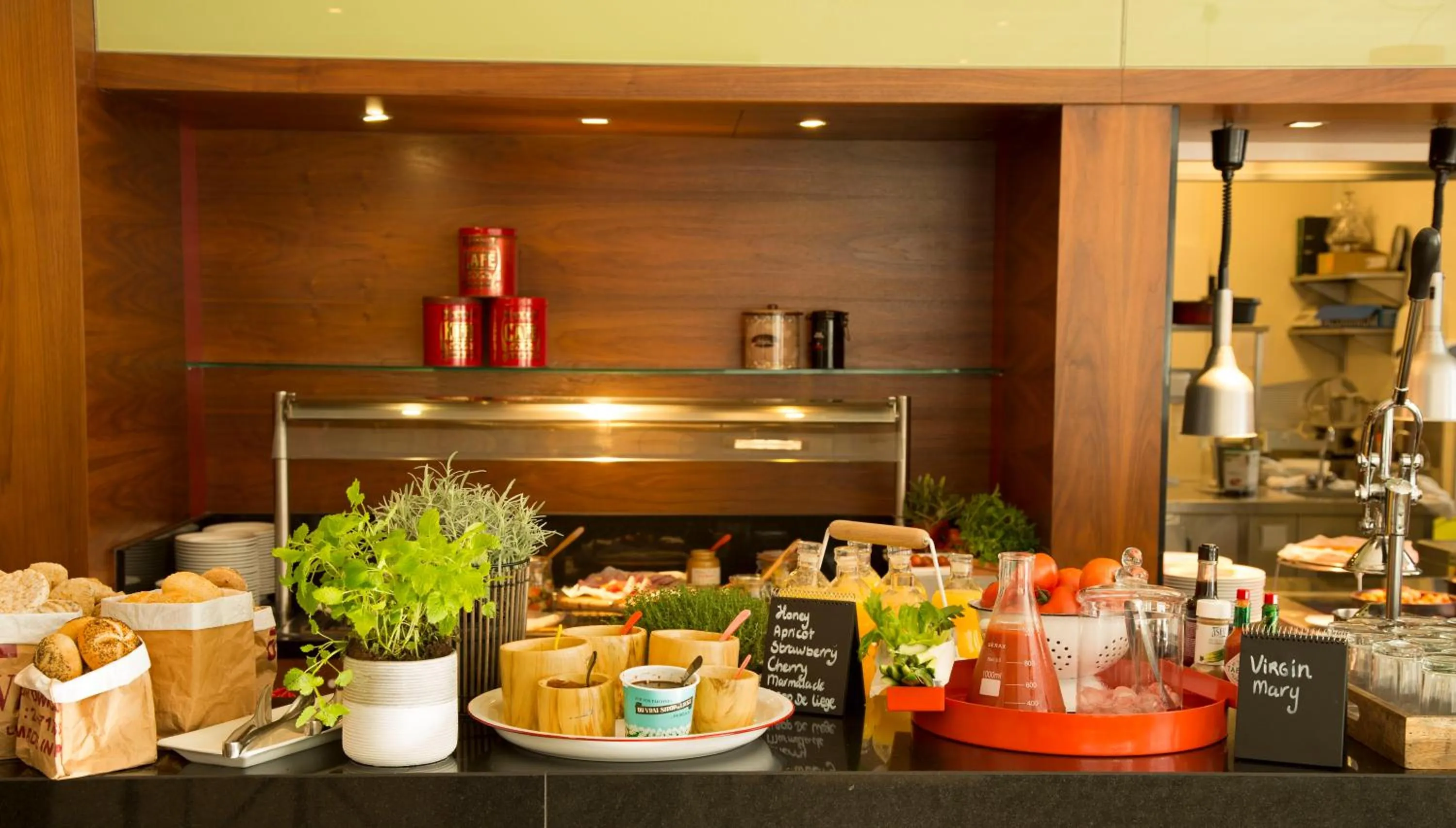 Buffet breakfast in Radisson Blu Hotel Nydalen, Oslo