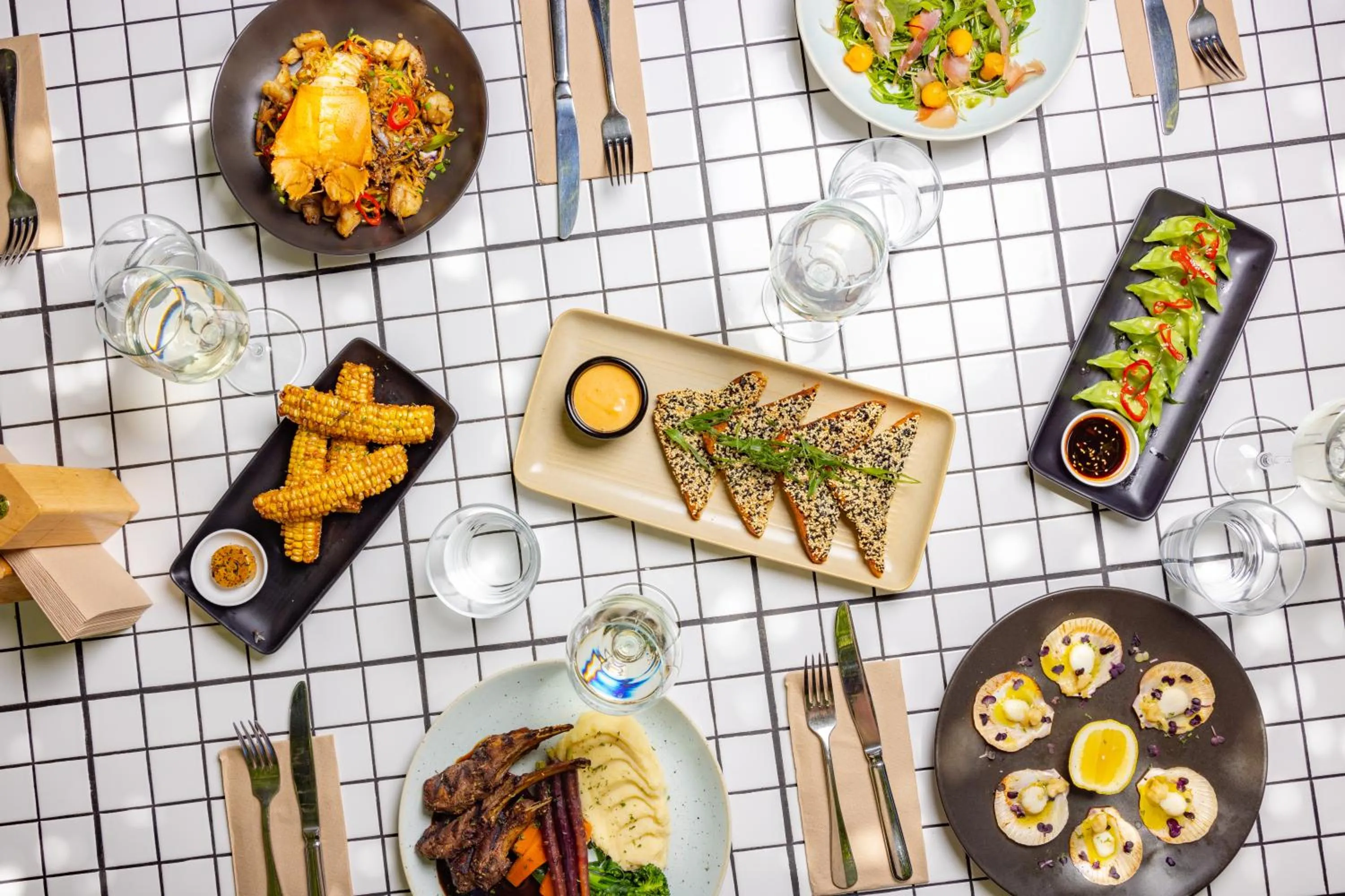 Food and drinks in The Tamworth Hotel