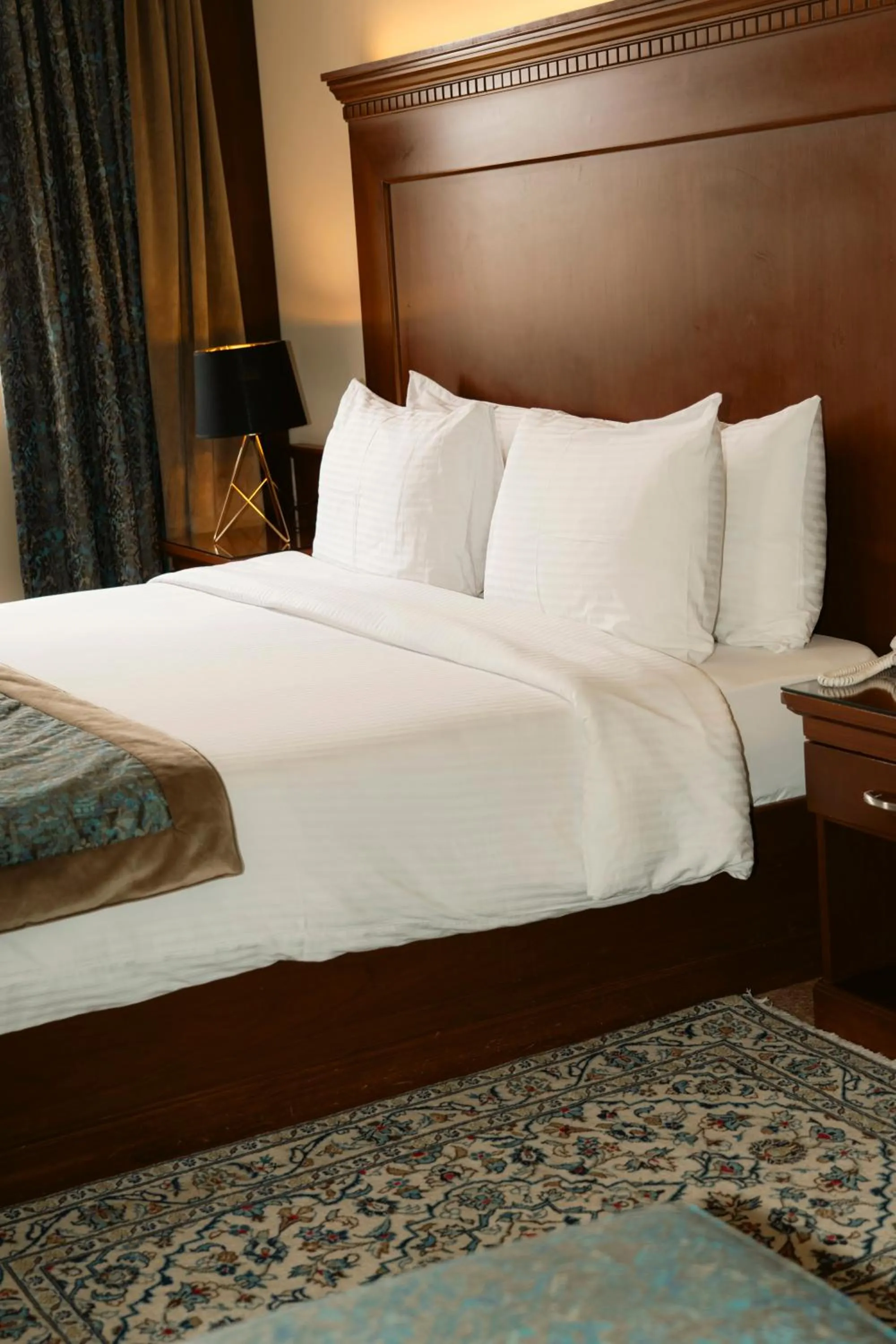 Bed in Le Cedrus Hotel