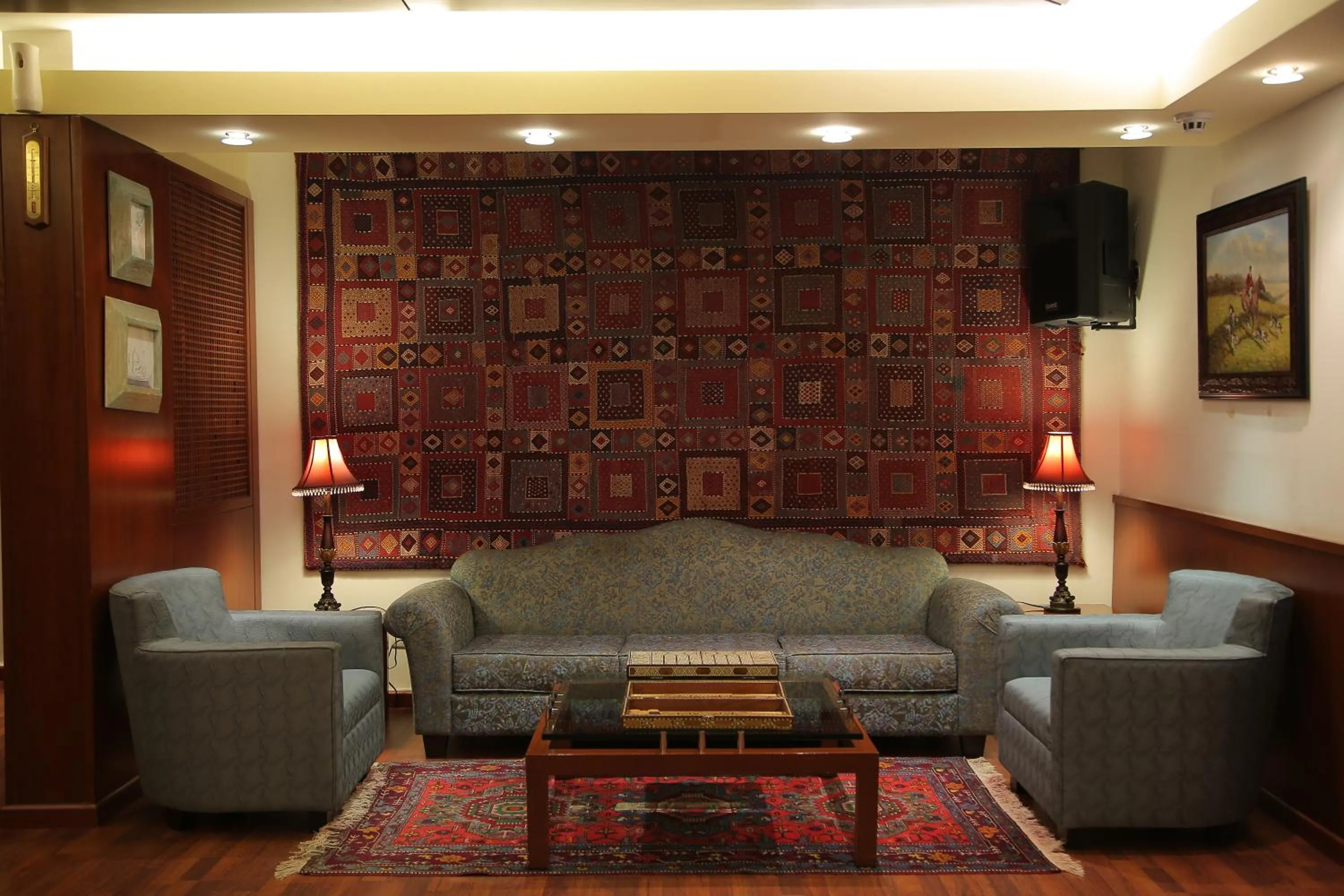 Lobby or reception in Le Cedrus Hotel