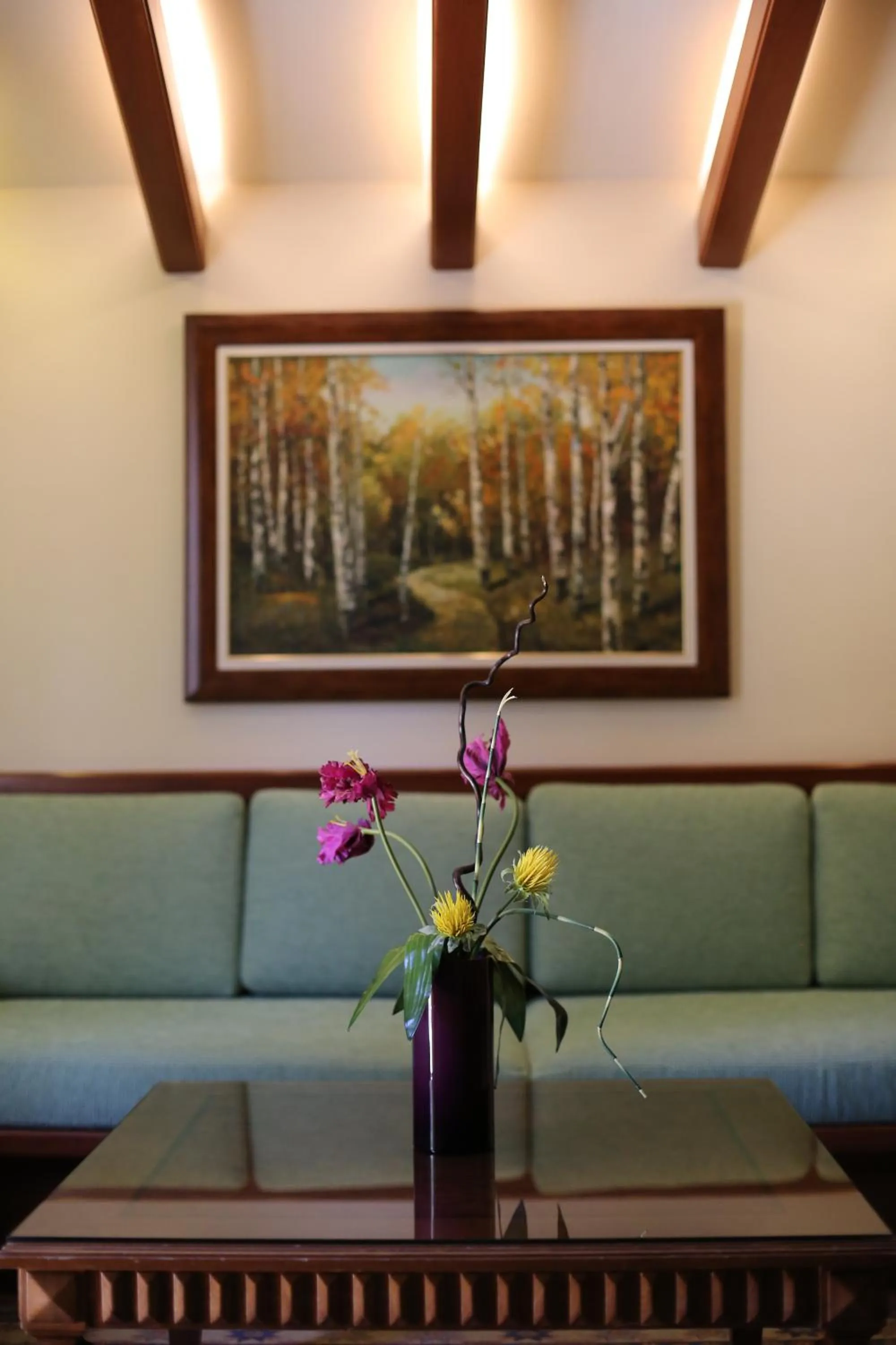 Decorative detail in Le Cedrus Hotel