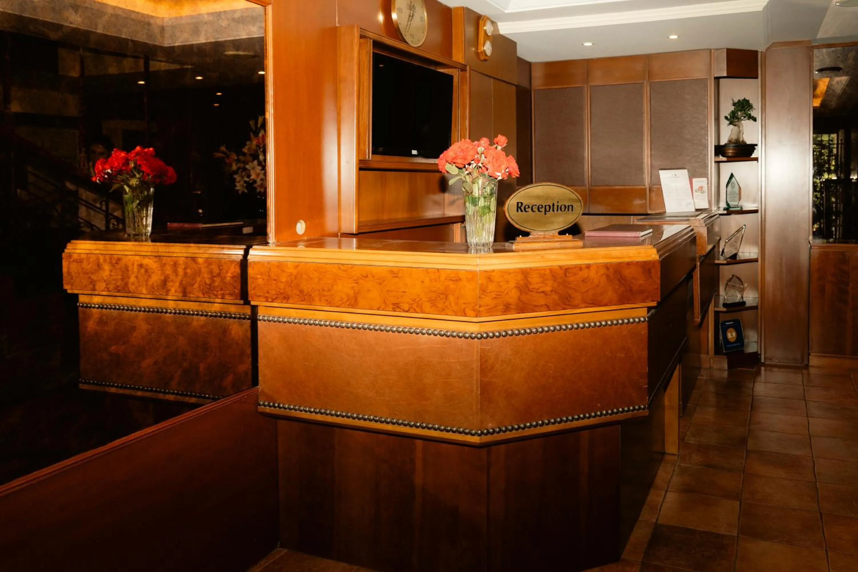 Lobby or reception in Le Cedrus Hotel