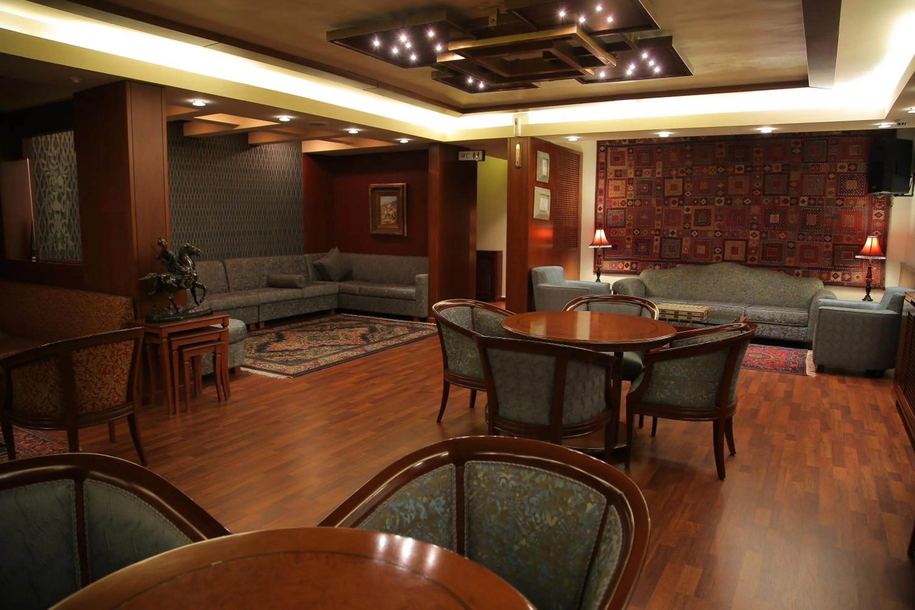 Living room in Le Cedrus Hotel