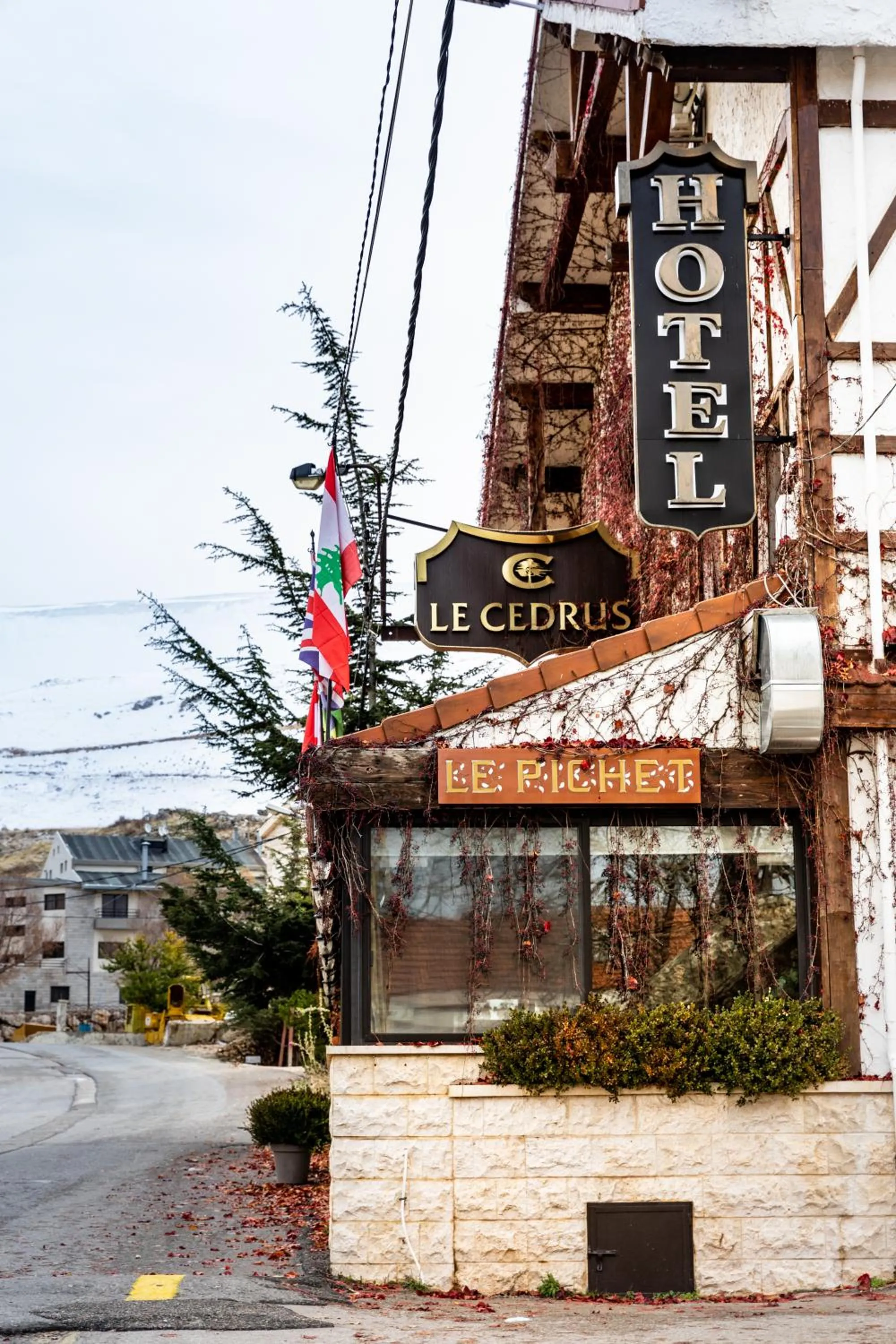 Property building in Le Cedrus Hotel