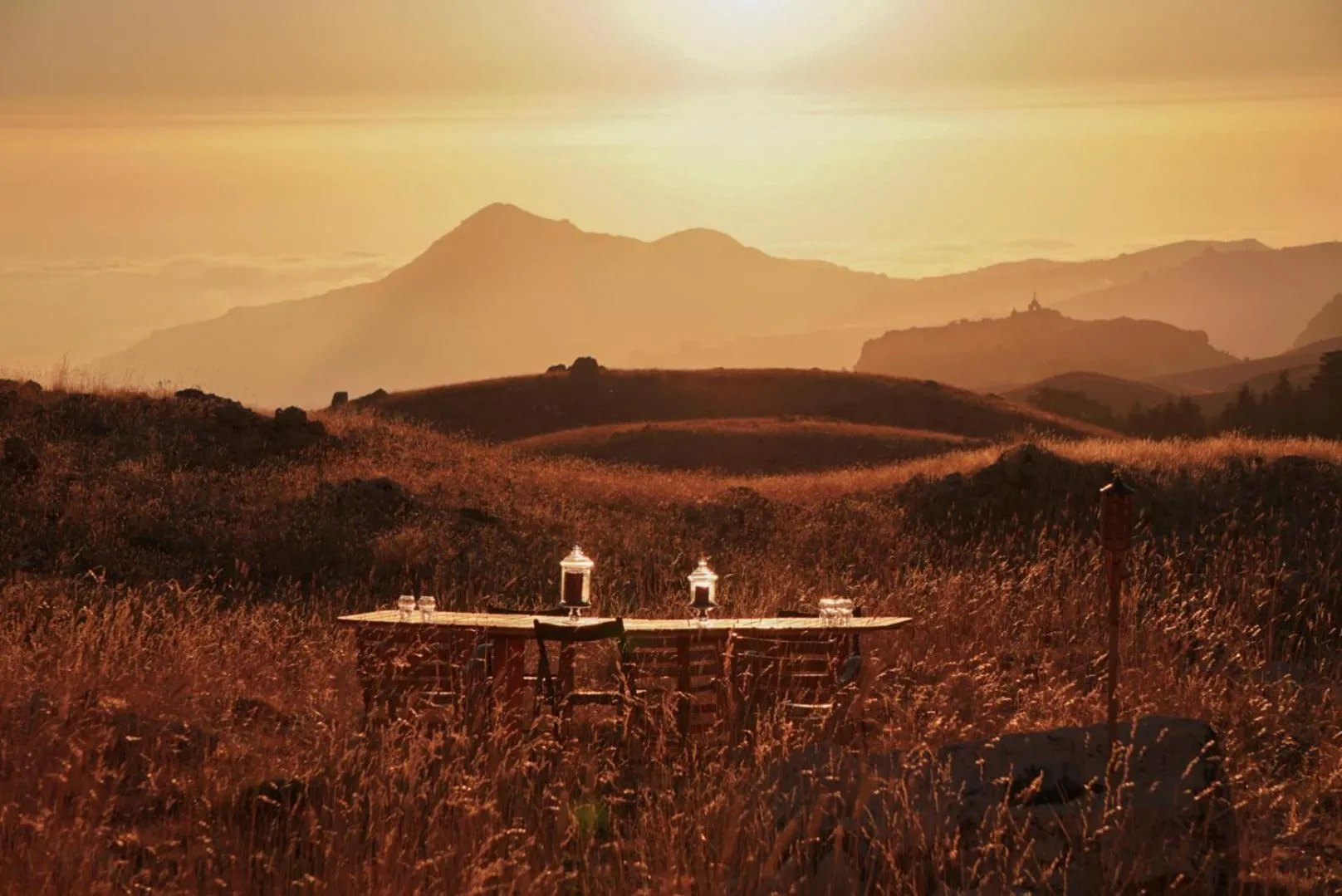 Natural landscape in Le Cedrus Hotel
