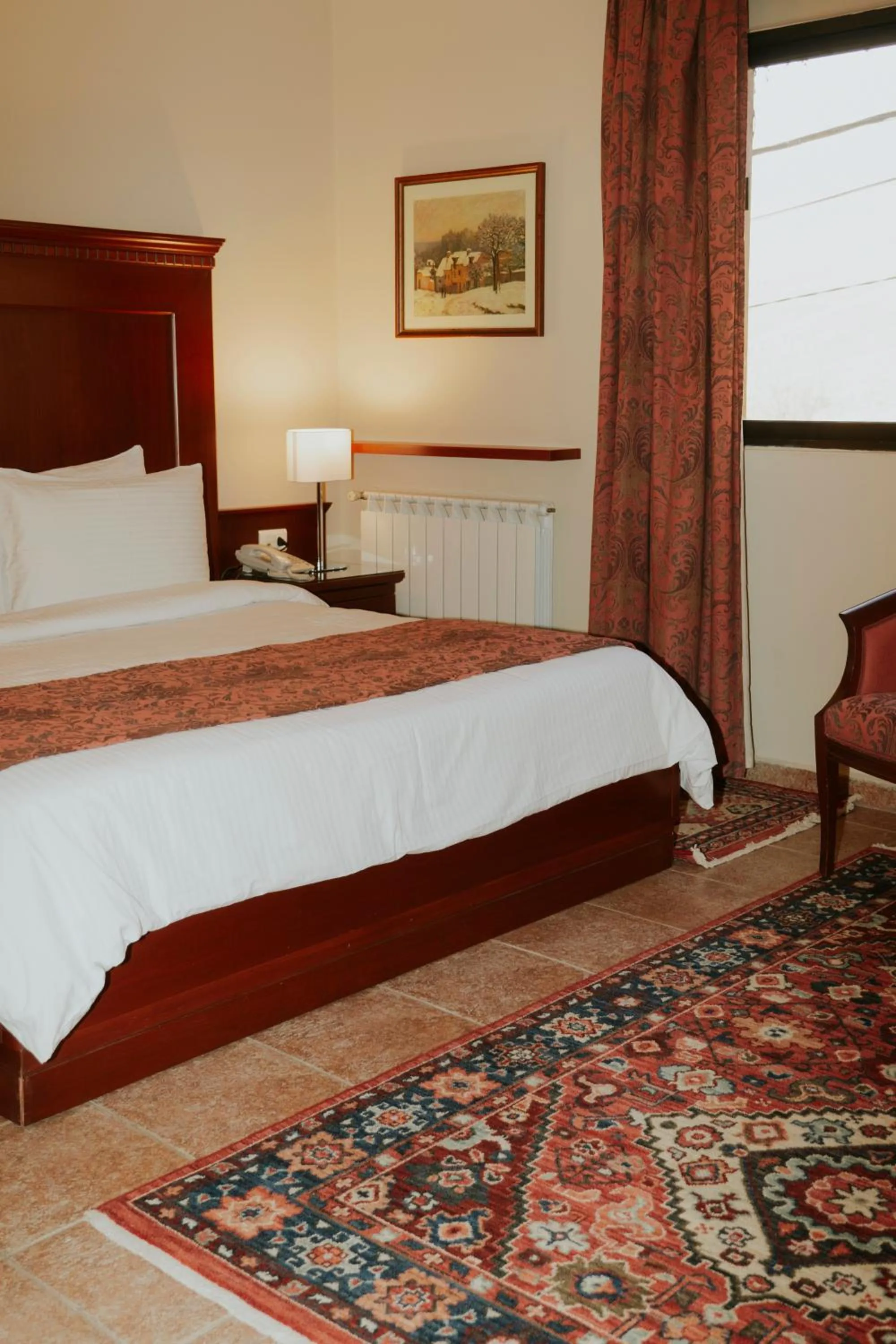 Bed in Le Cedrus Hotel