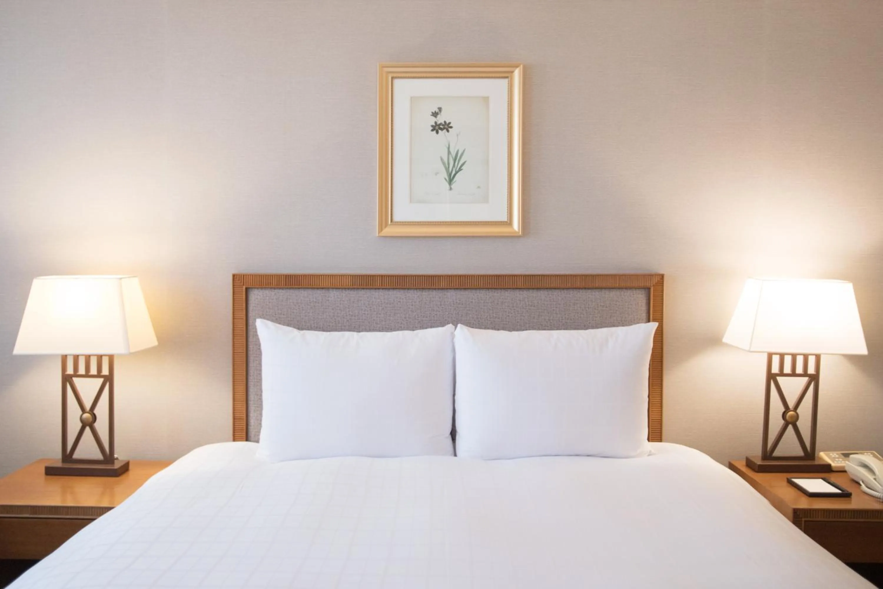 Decorative detail, Bed in Mayfield Hotel Seoul