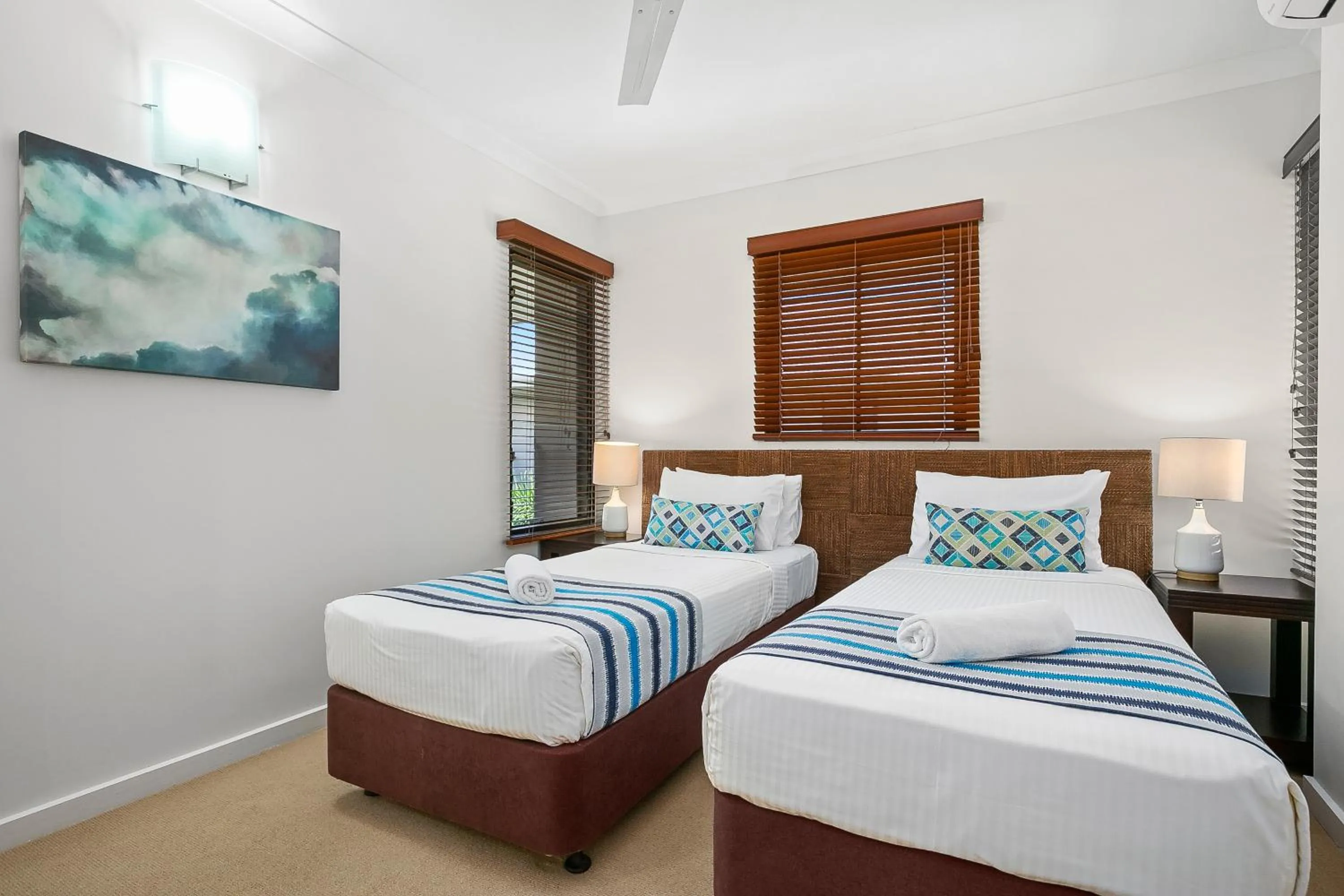 Bed in Blue Lagoon Resort