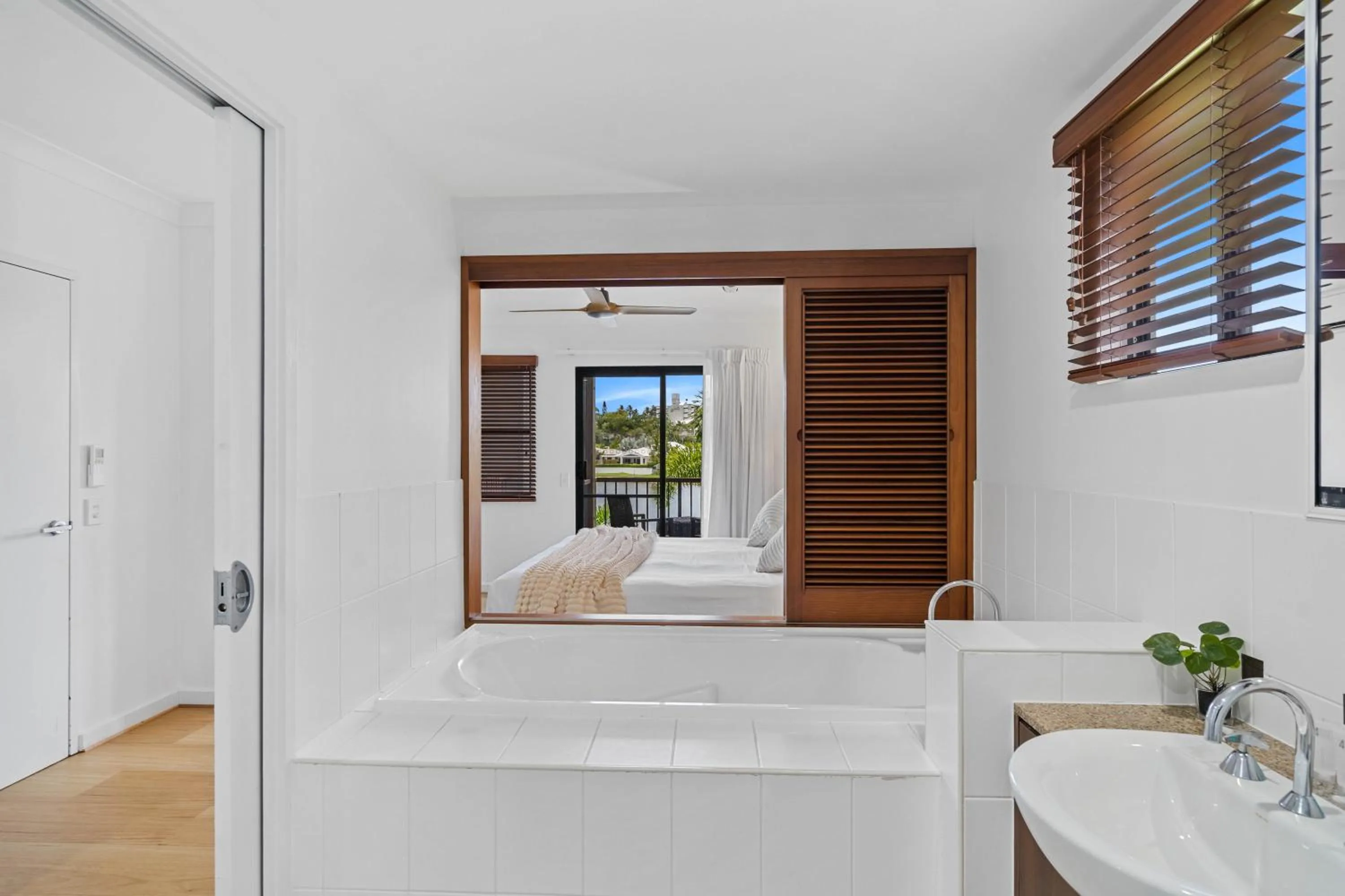 Bed in Blue Lagoon Resort