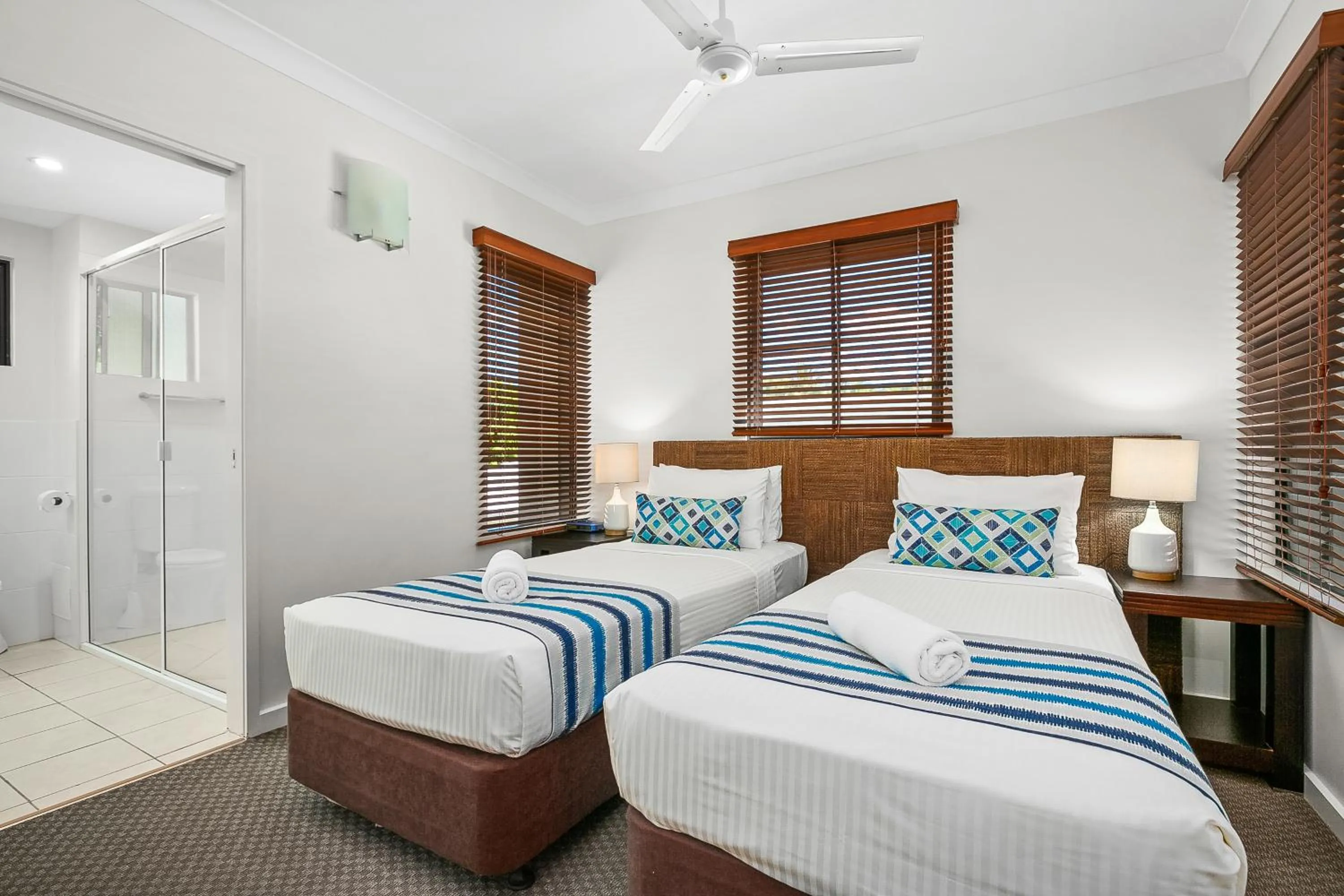 Bed in Blue Lagoon Resort