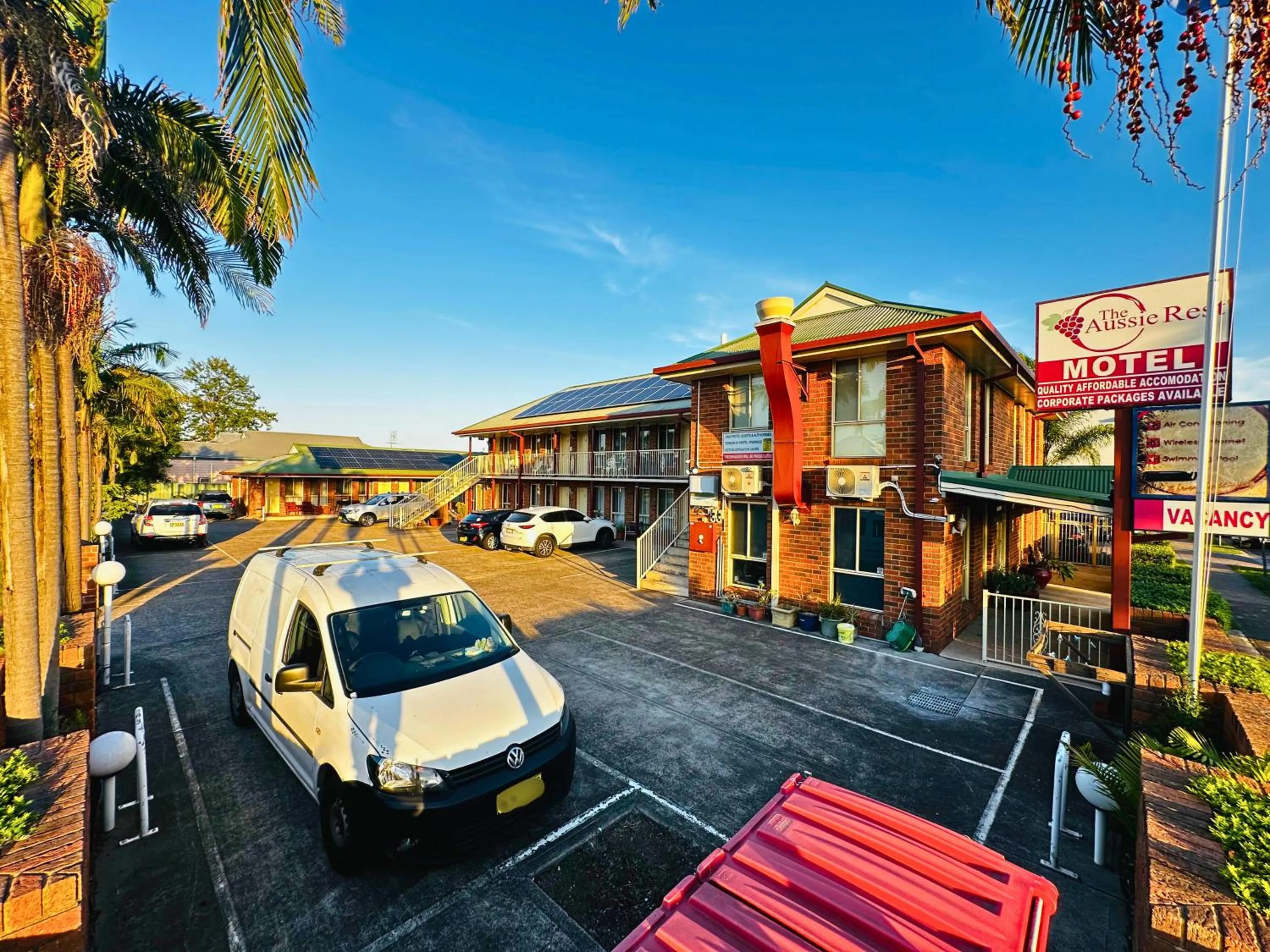 Property building in Aussie Rest Motel