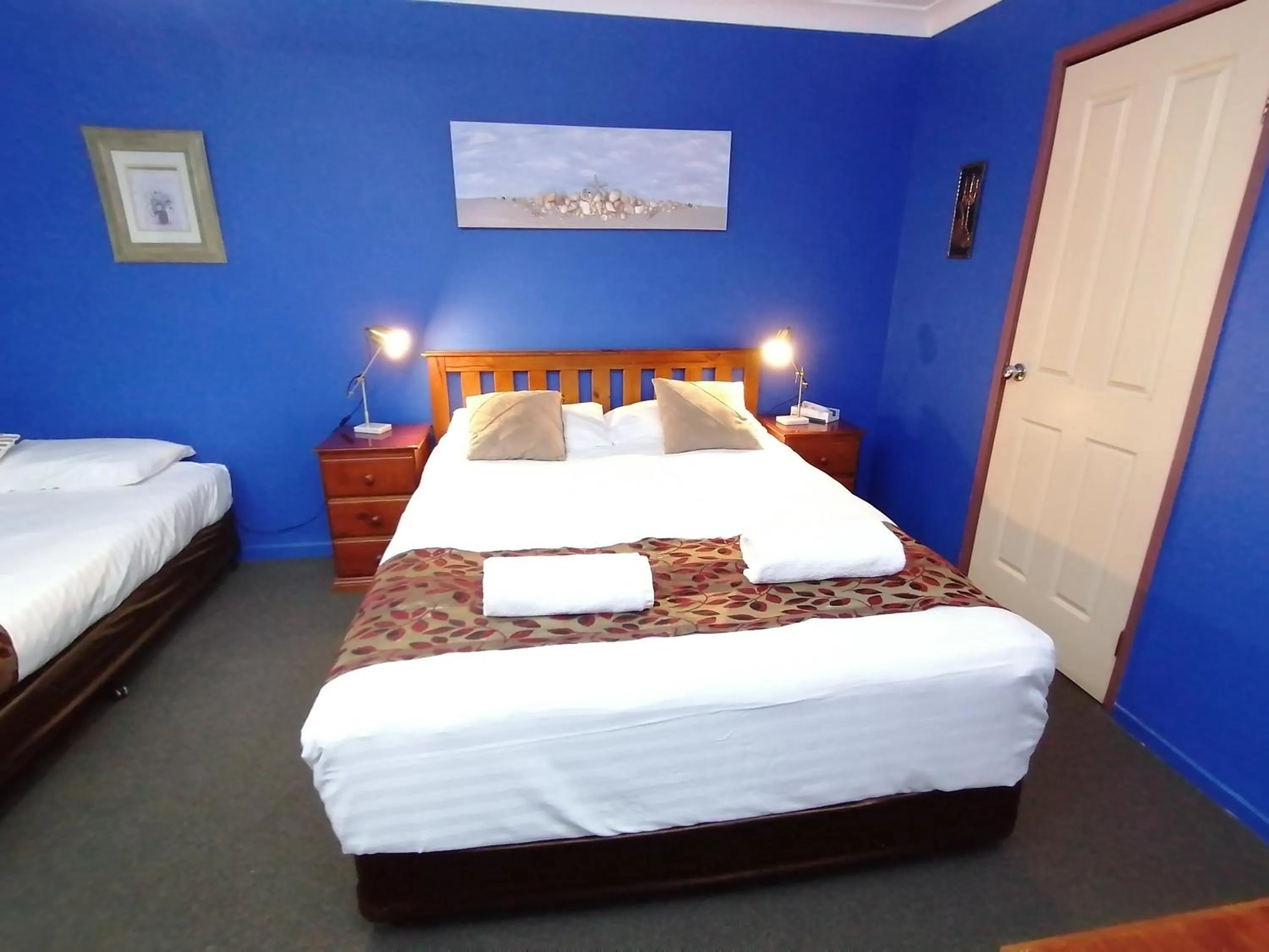 Bed in Aussie Rest Motel