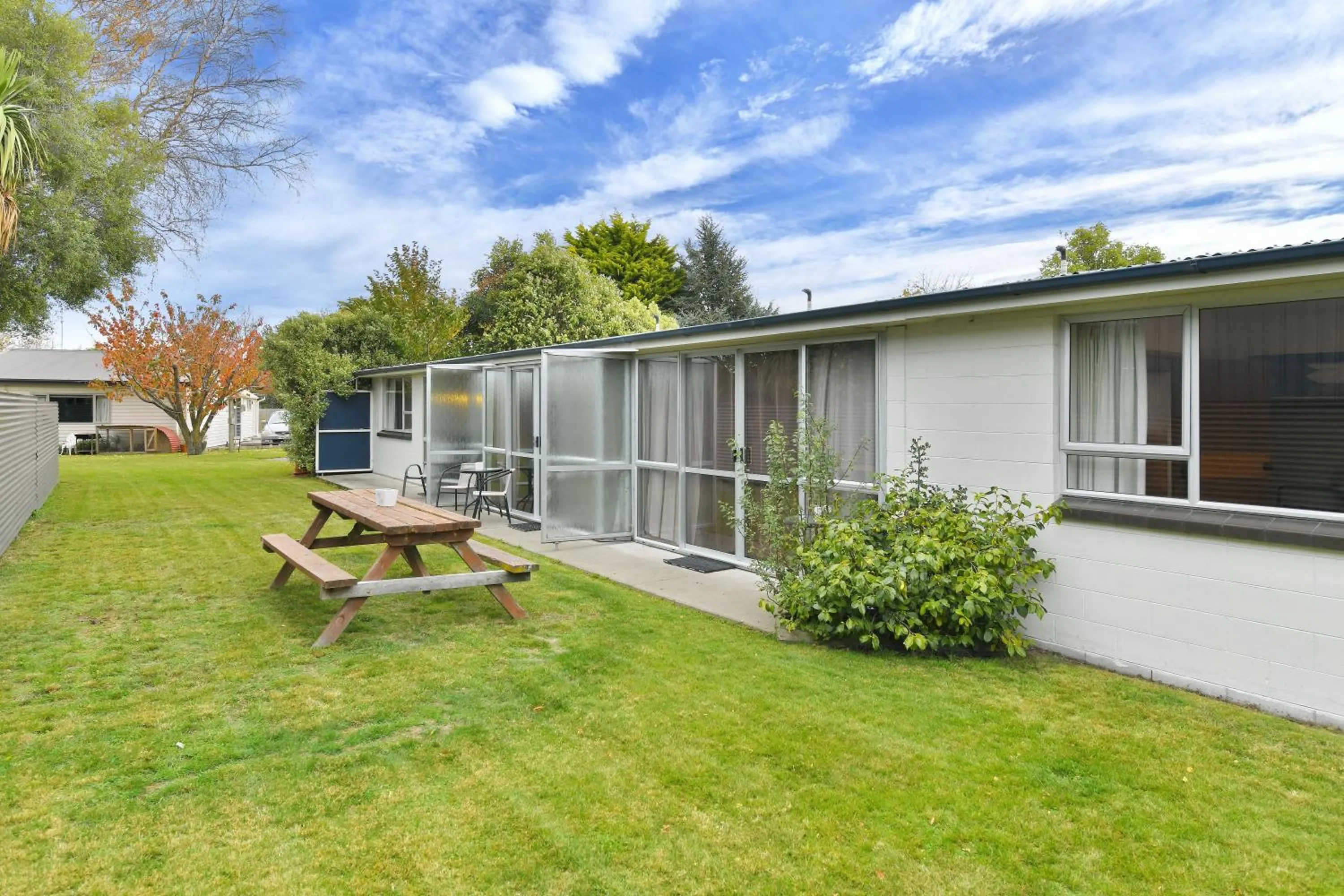 Garden in Wayside Motel