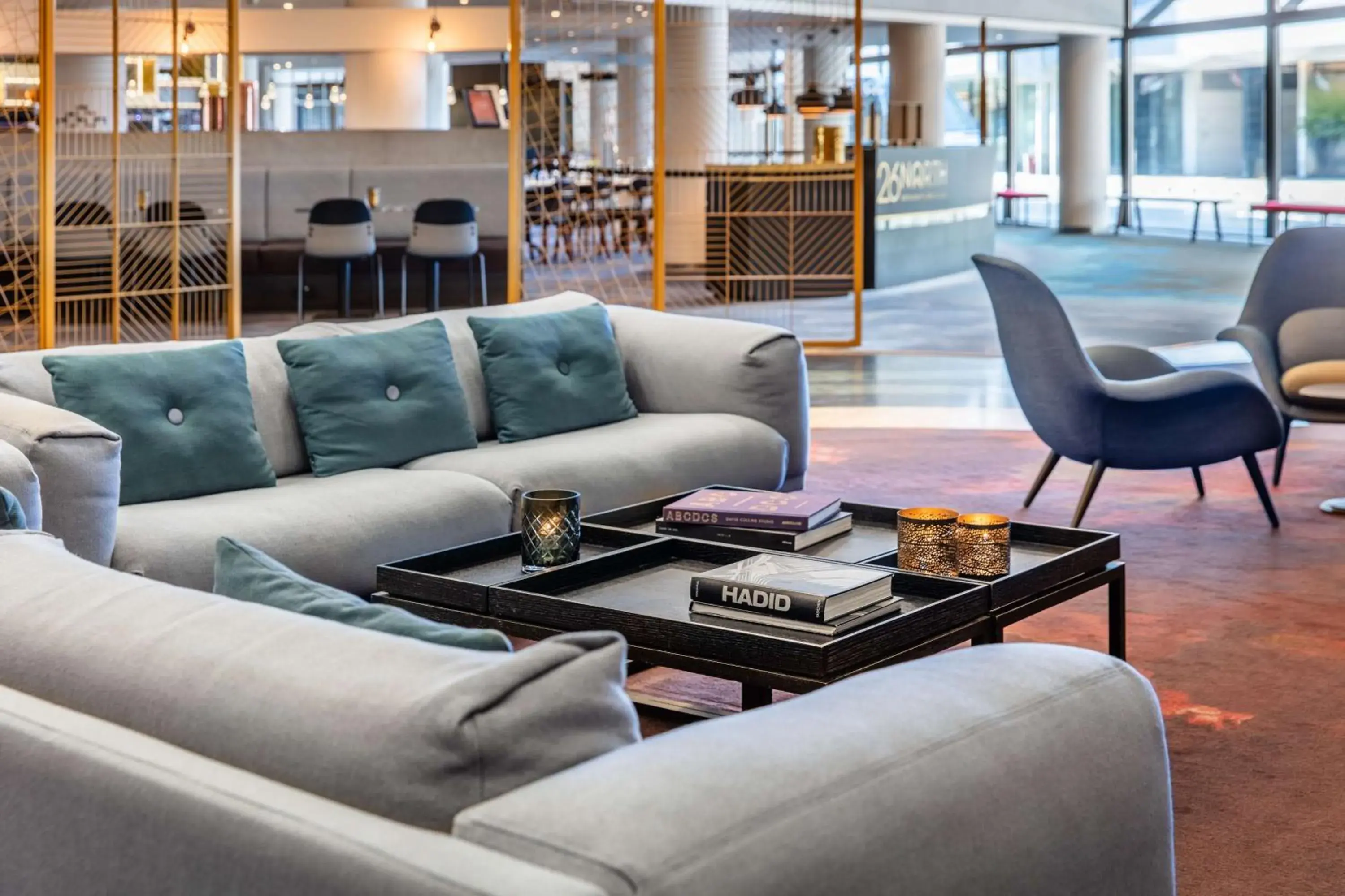 Lobby or reception in Radisson Blu Scandinavia Hotel, Oslo Lobby or reception in Radisson Blu Scandinavia Hotel, Oslo