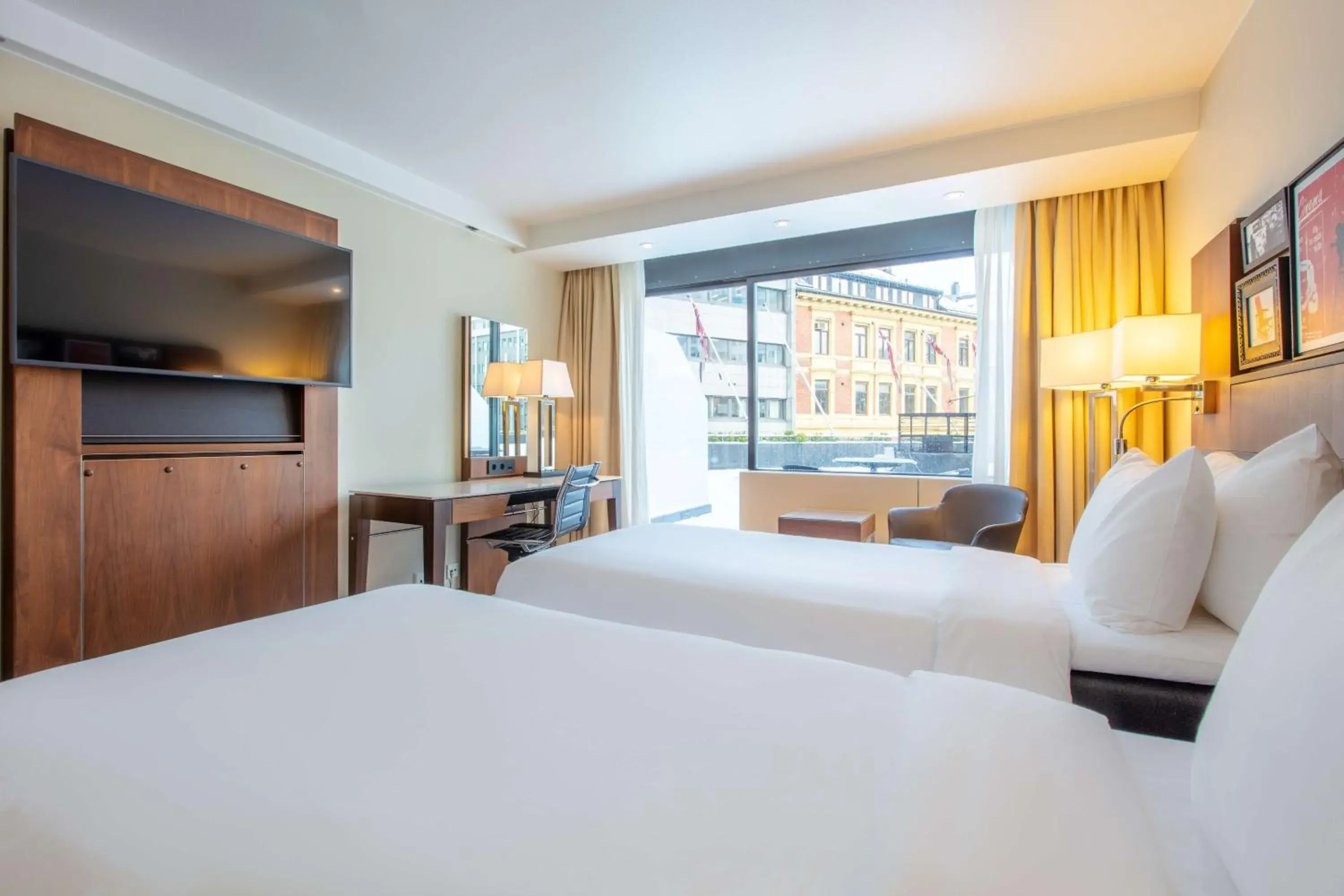 Bedroom, Bed in Radisson Blu Scandinavia Hotel, Oslo Bedroom, Bed in Radisson Blu Scandinavia Hotel, Oslo