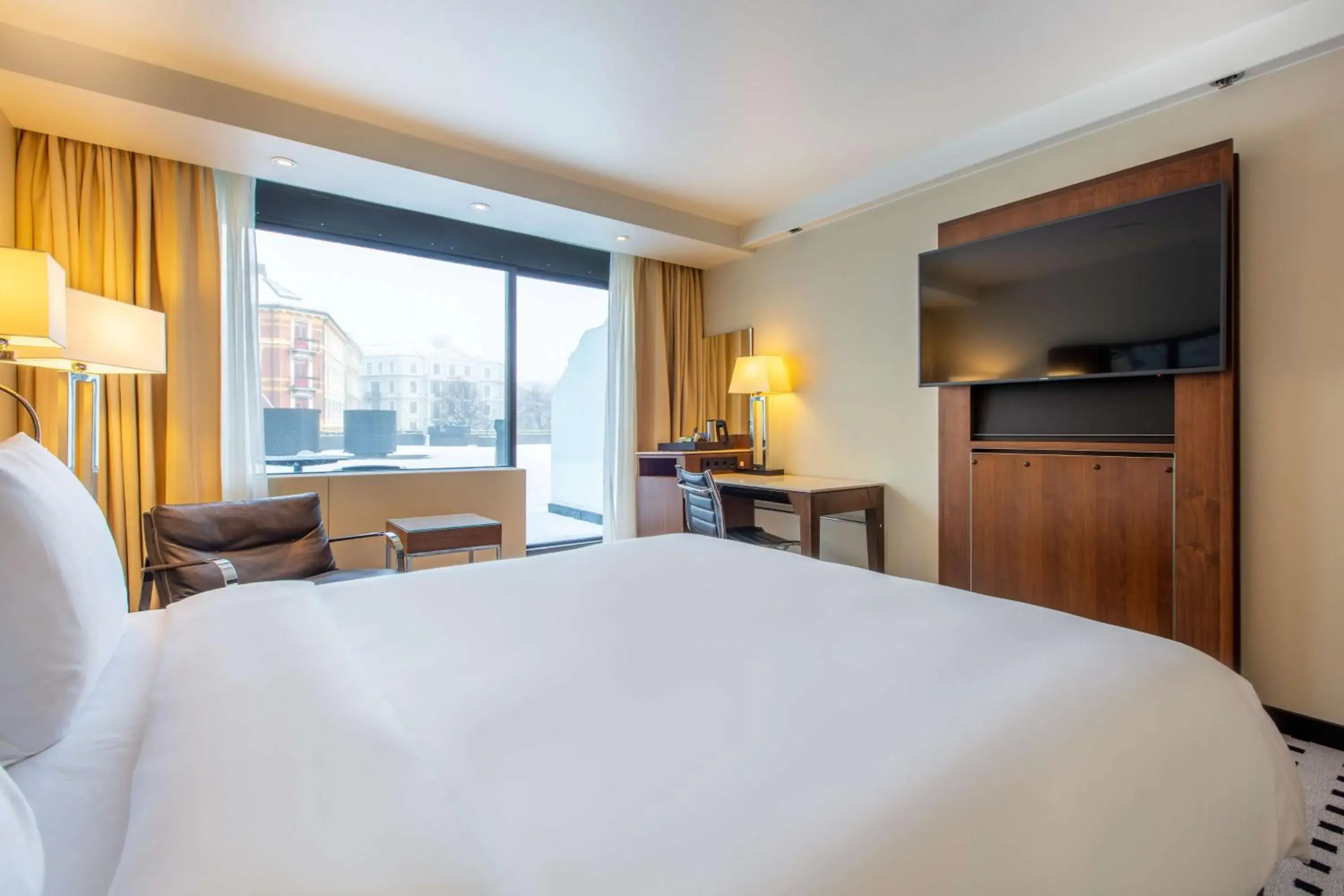 Bedroom, Bed in Radisson Blu Scandinavia Hotel, Oslo Bedroom, Bed in Radisson Blu Scandinavia Hotel, Oslo