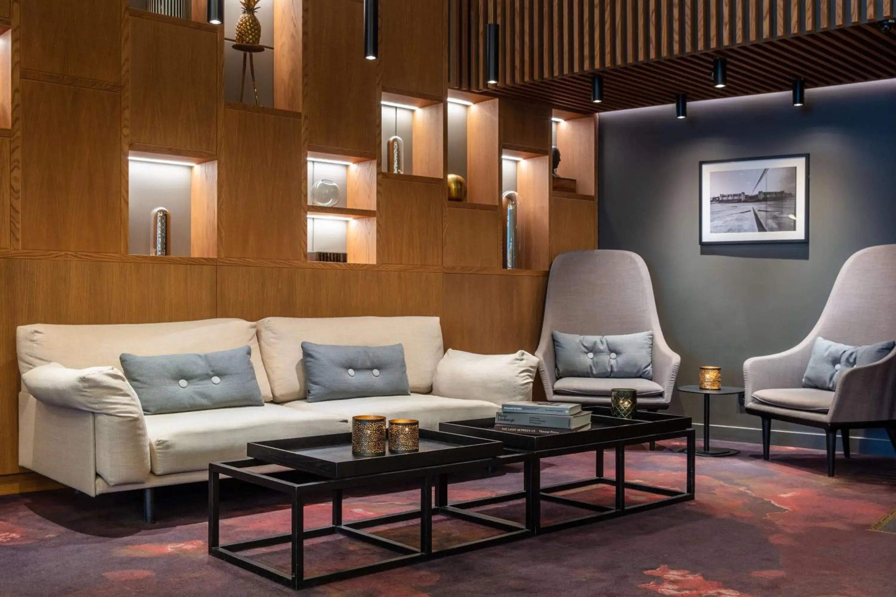 Lobby or reception in Radisson Blu Scandinavia Hotel, Oslo Lobby or reception in Radisson Blu Scandinavia Hotel, Oslo