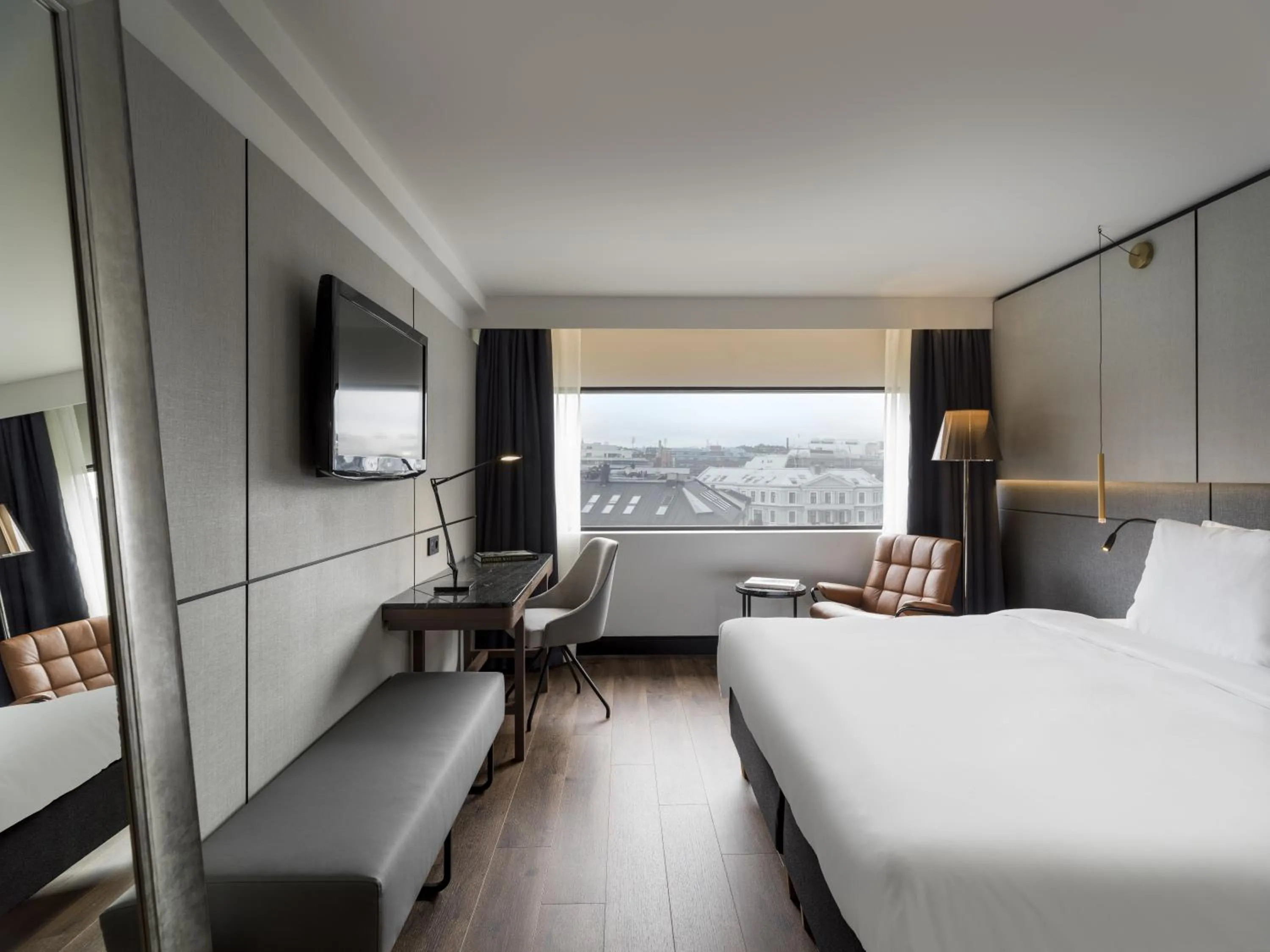 Photo of the whole room, Bed in Radisson Blu Scandinavia Hotel, Oslo