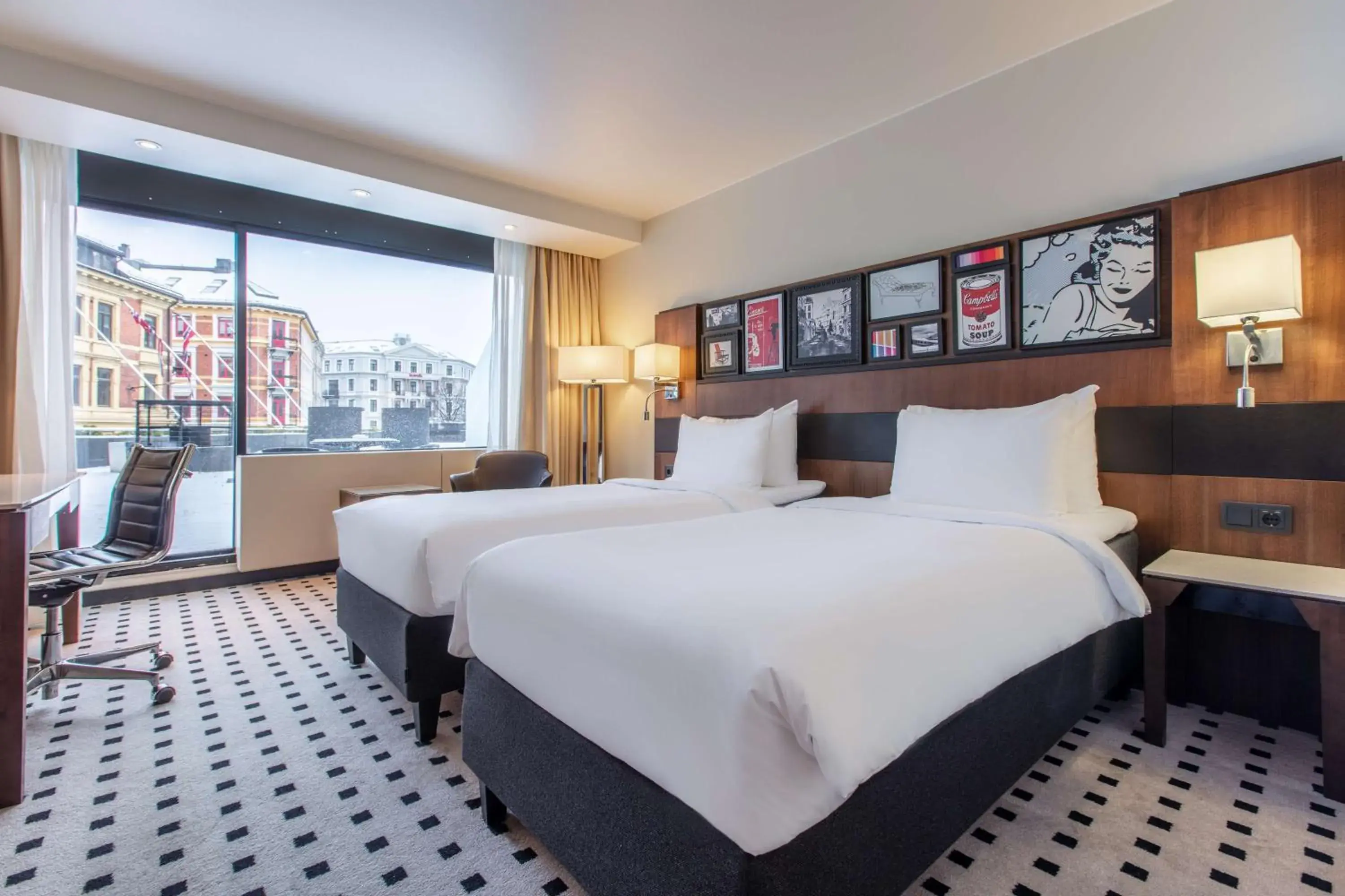 Bedroom, Bed in Radisson Blu Scandinavia Hotel, Oslo Bedroom, Bed in Radisson Blu Scandinavia Hotel, Oslo