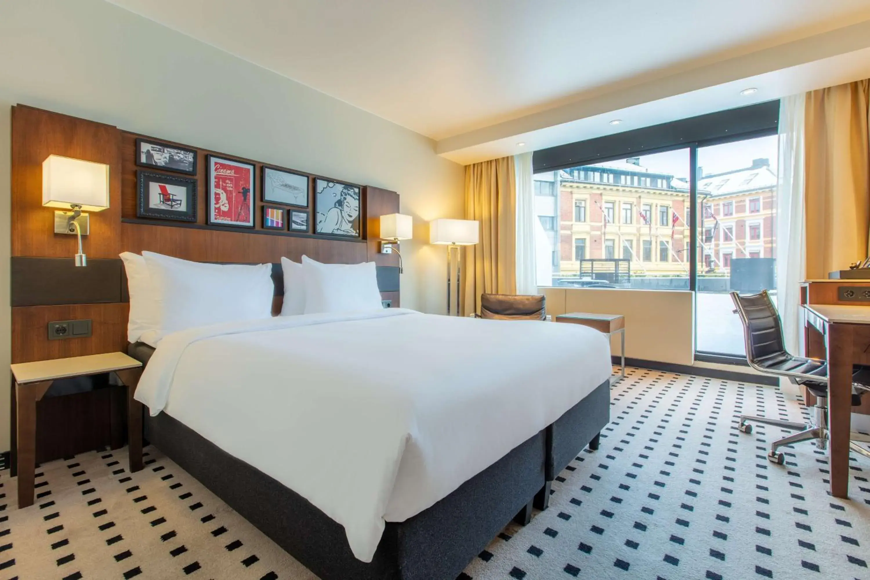 Bedroom, Bed in Radisson Blu Scandinavia Hotel, Oslo Bedroom, Bed in Radisson Blu Scandinavia Hotel, Oslo