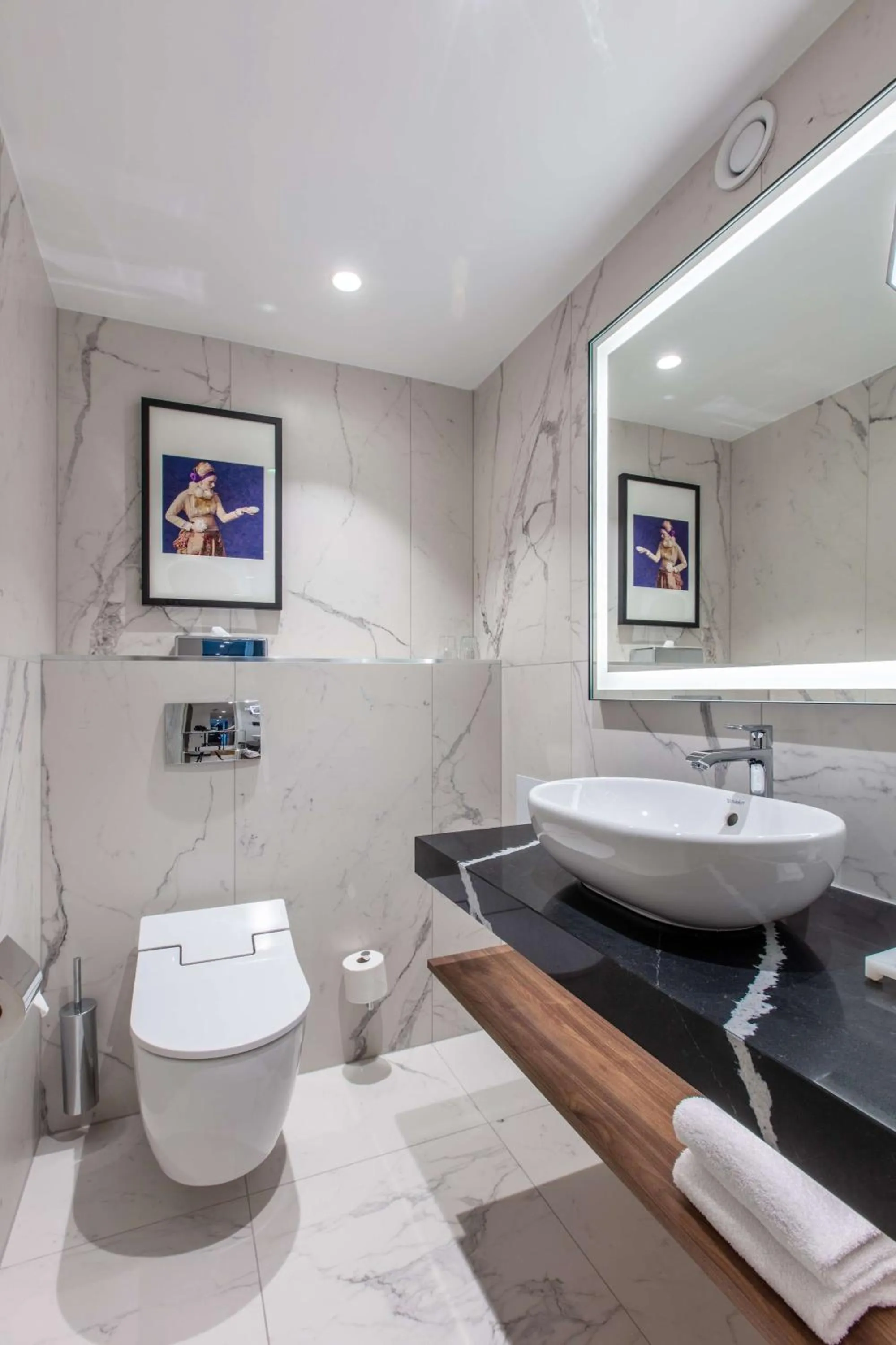 Bathroom in Radisson Blu Scandinavia Hotel, Oslo