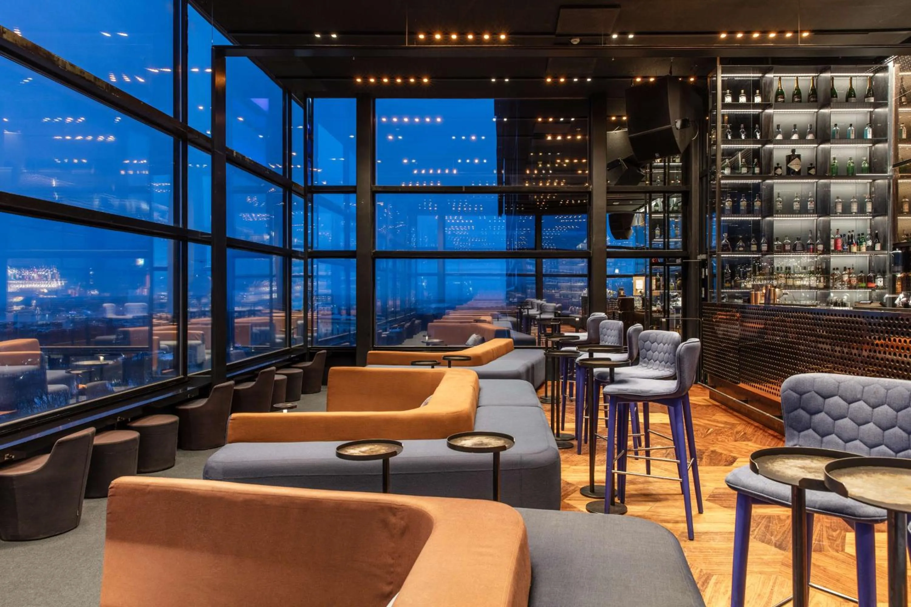 Lounge or bar in Radisson Blu Scandinavia Hotel, Oslo