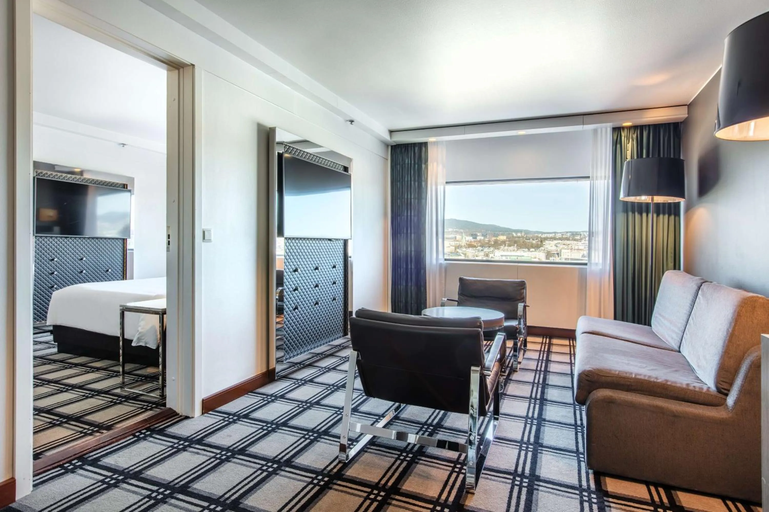 Photo of the whole room, Bed in Radisson Blu Scandinavia Hotel, Oslo