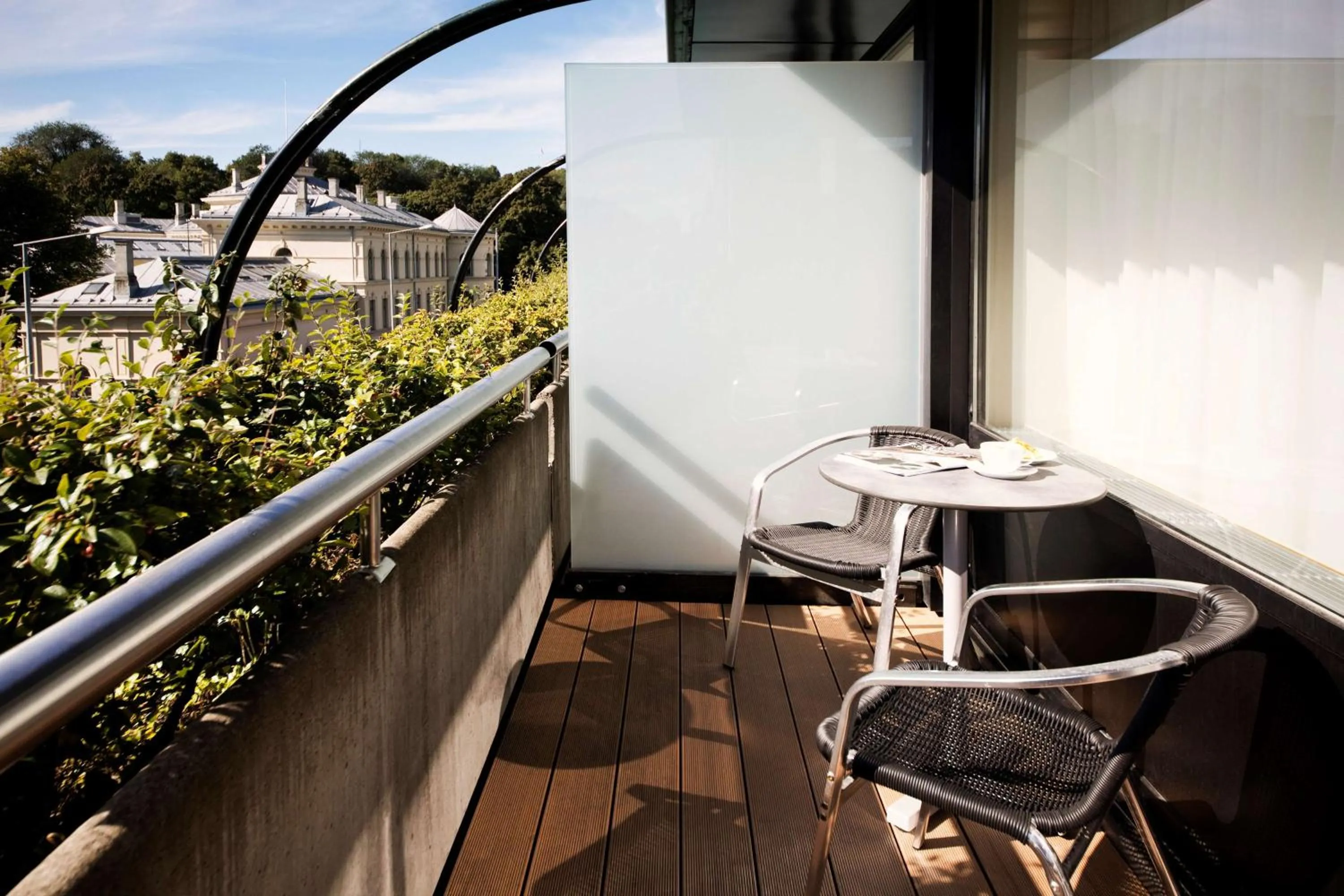 Balcony/Terrace in Radisson Blu Scandinavia Hotel, Oslo