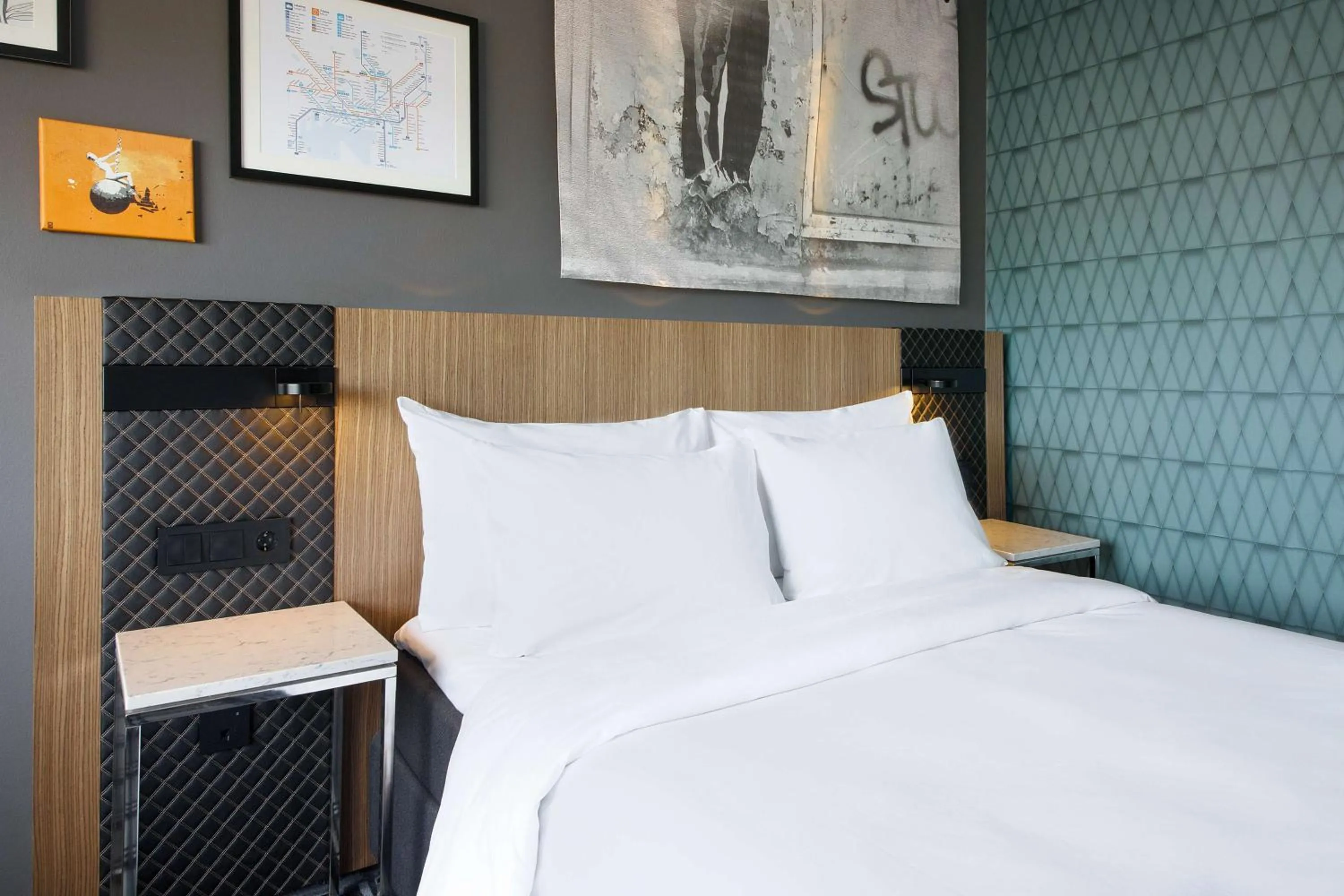 Photo of the whole room, Bed in Radisson Blu Scandinavia Hotel, Oslo