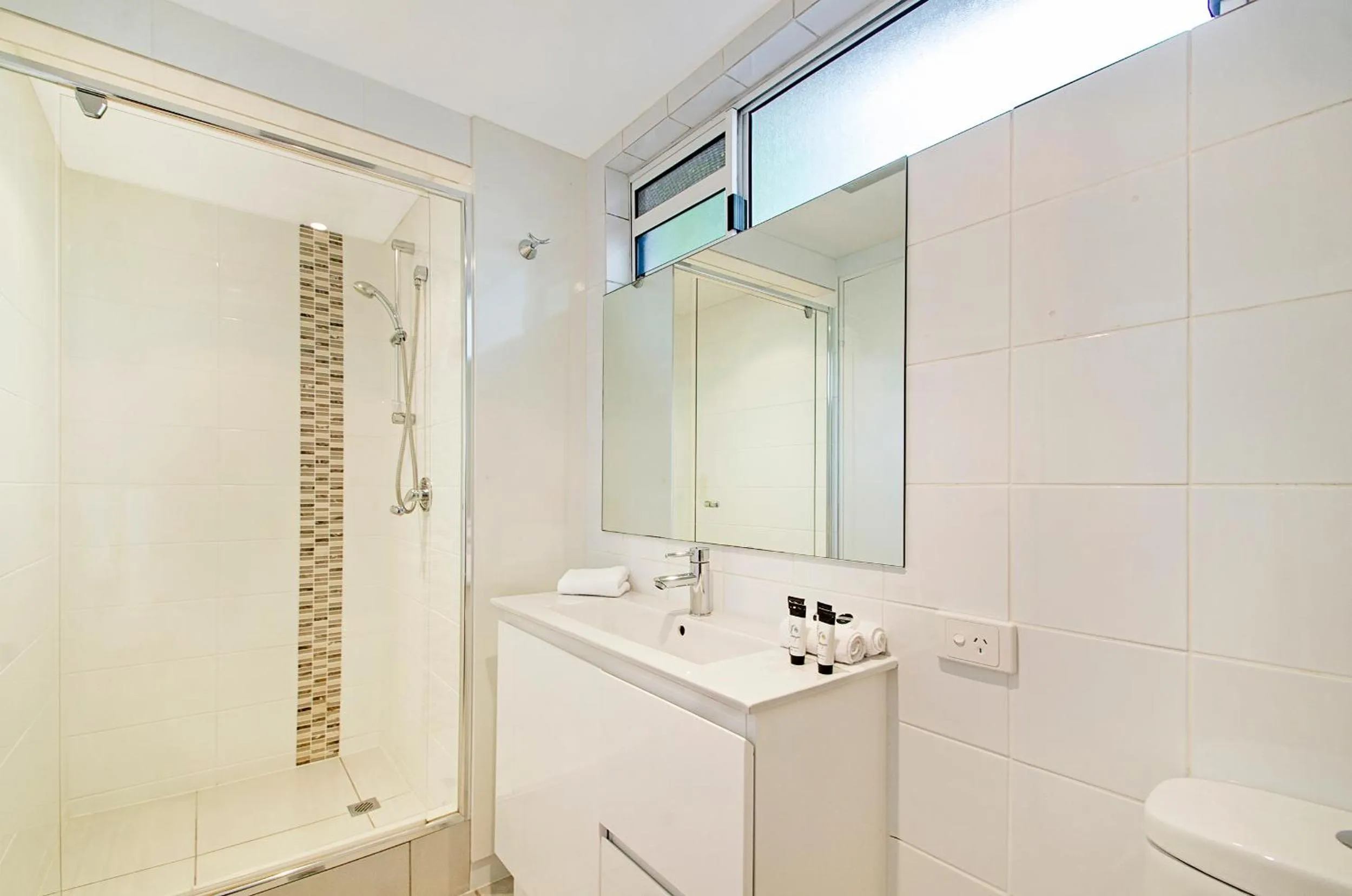 Shower in Bali Hai Apartments Noosa