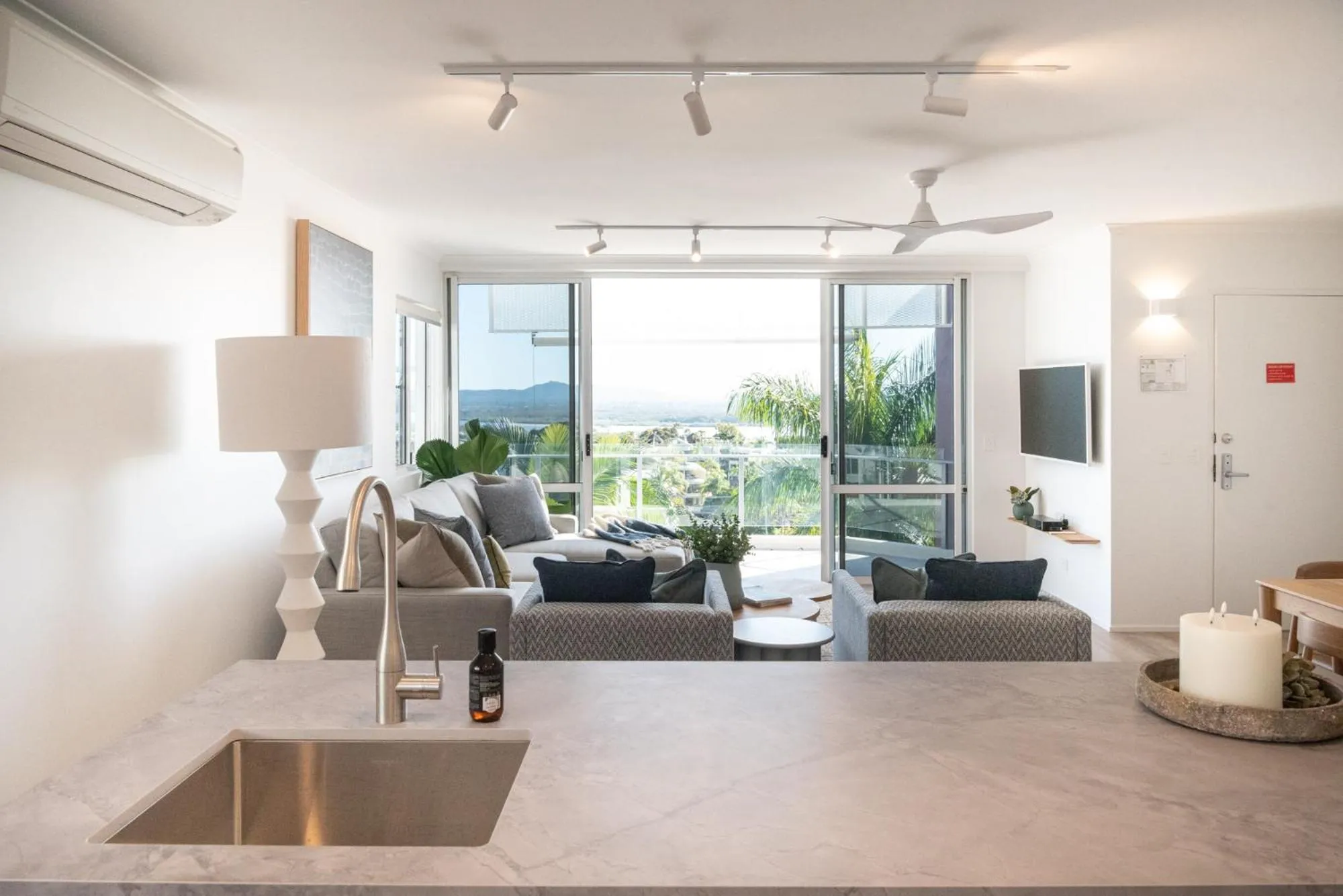 kitchen in Bali Hai Apartments Noosa