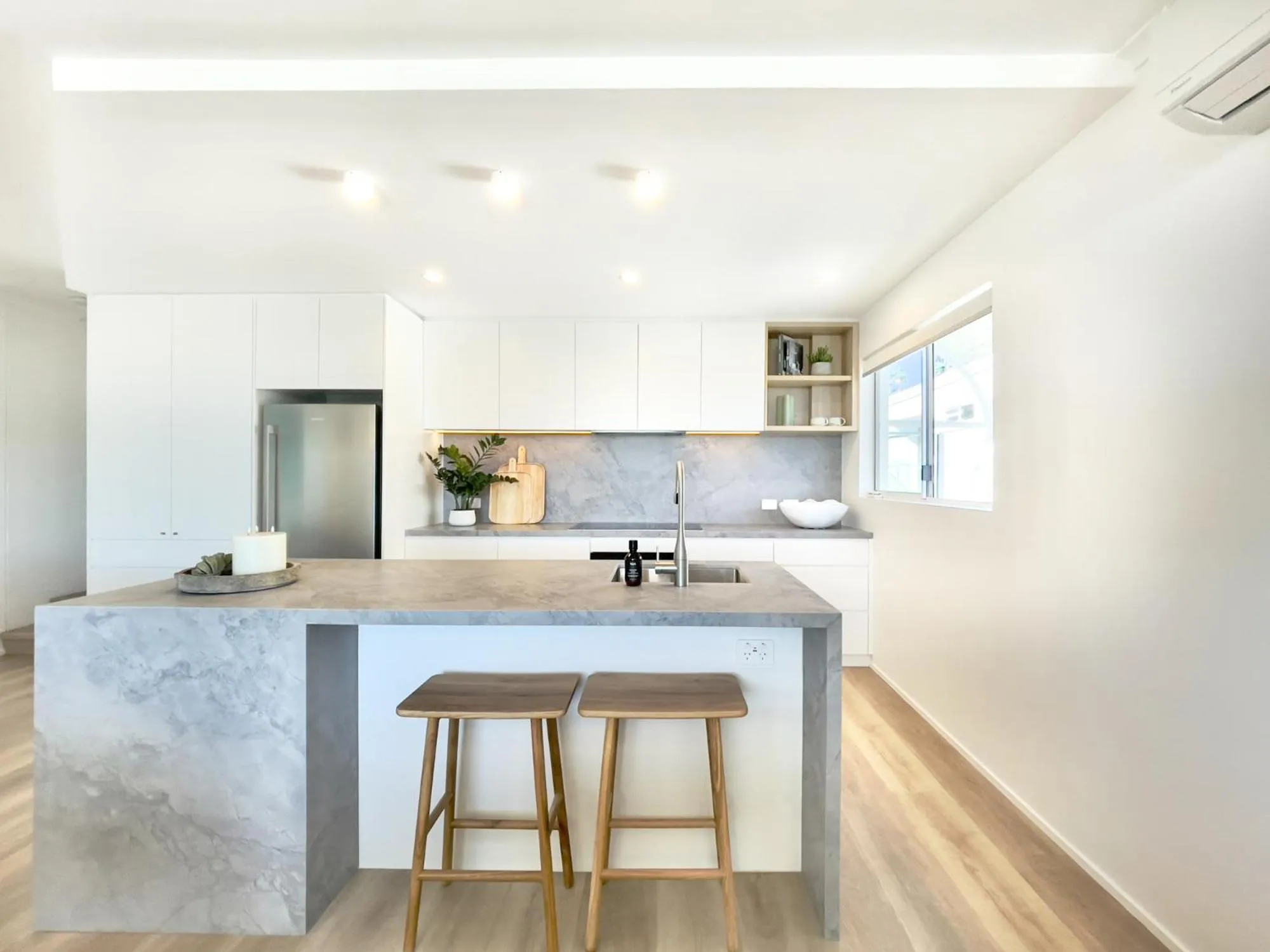 kitchen in Bali Hai Apartments Noosa