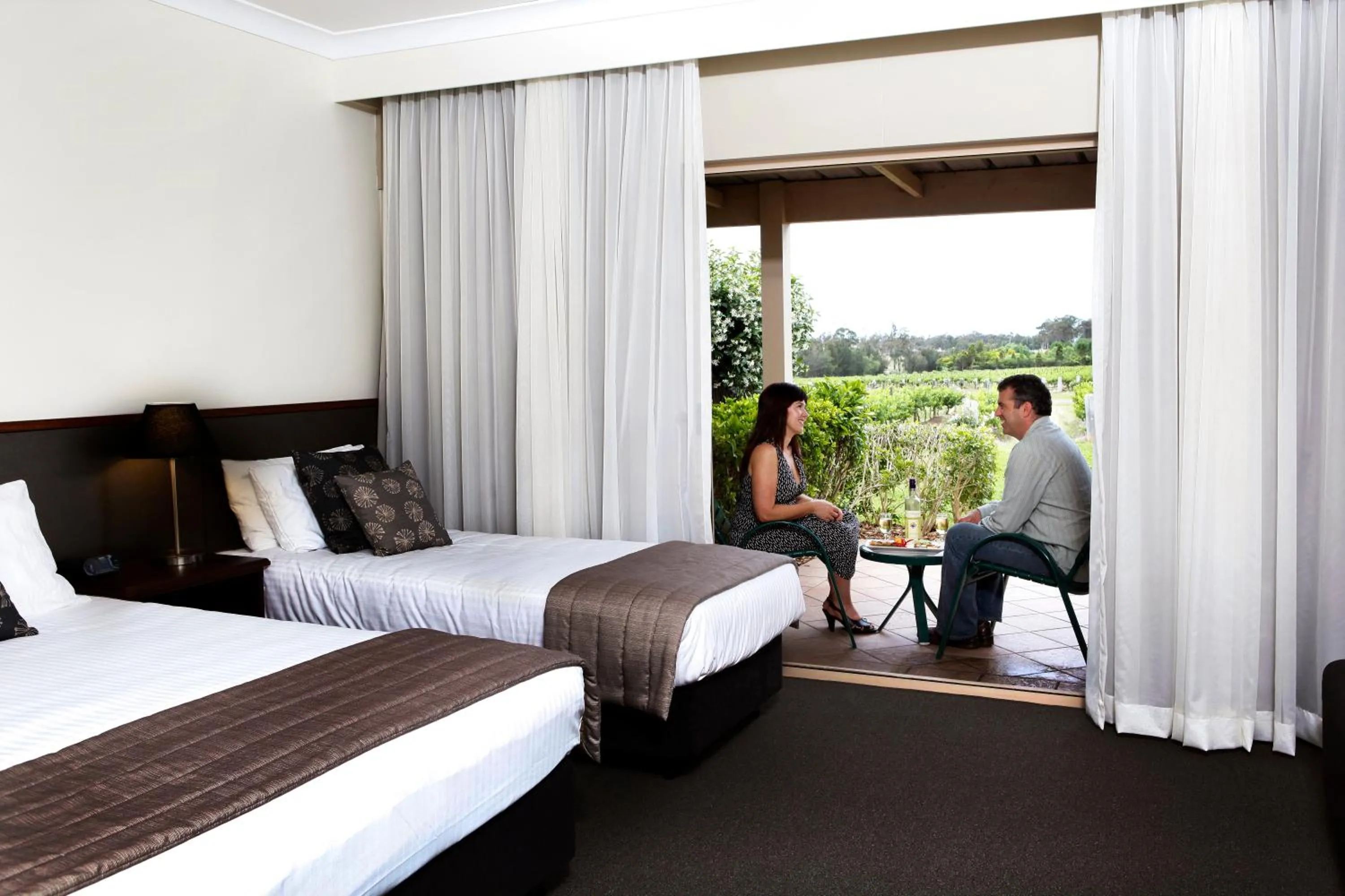 Bed in Harrigan's Hunter Valley