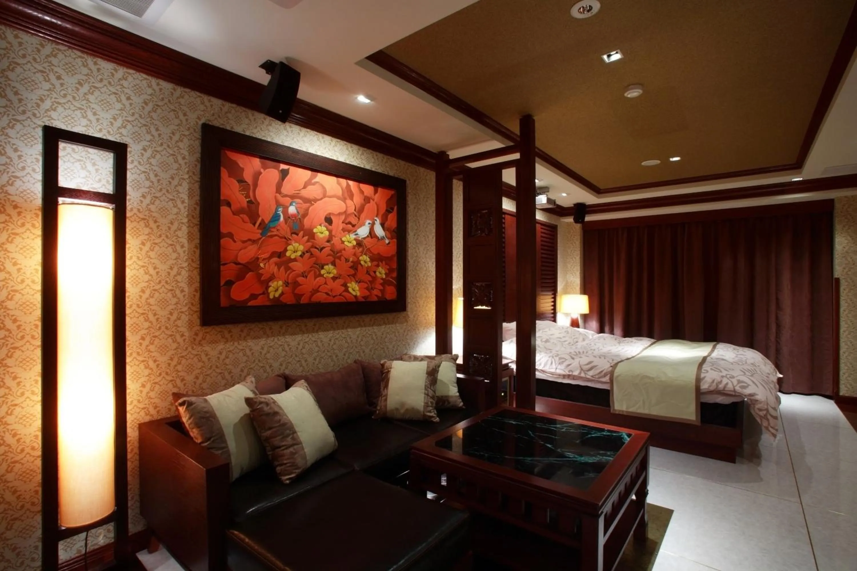 Photo of the whole room, Bed in Hotel Water Gate Tokuyama adult only