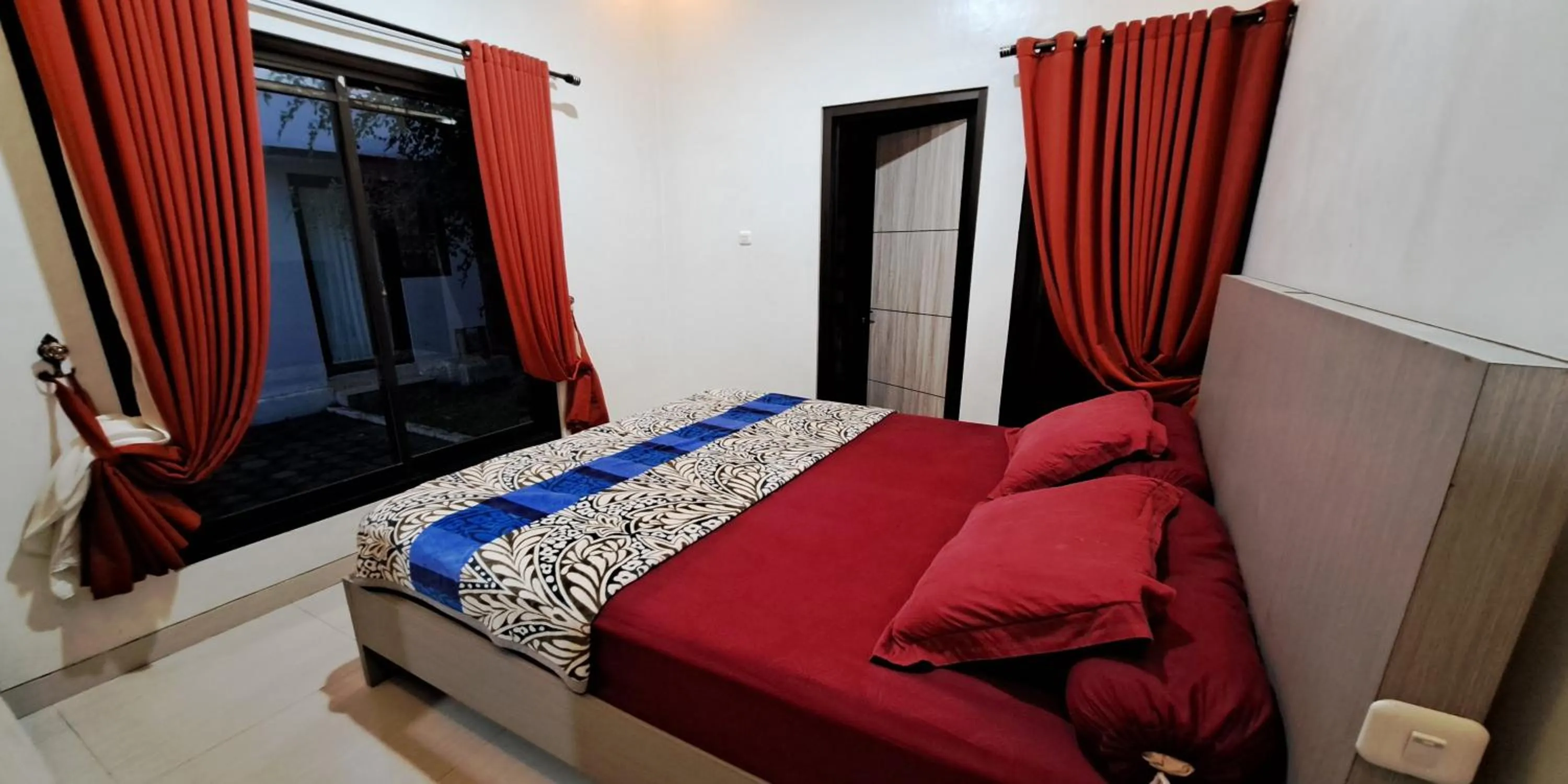 Bed in Villa Zam Zam Puncak