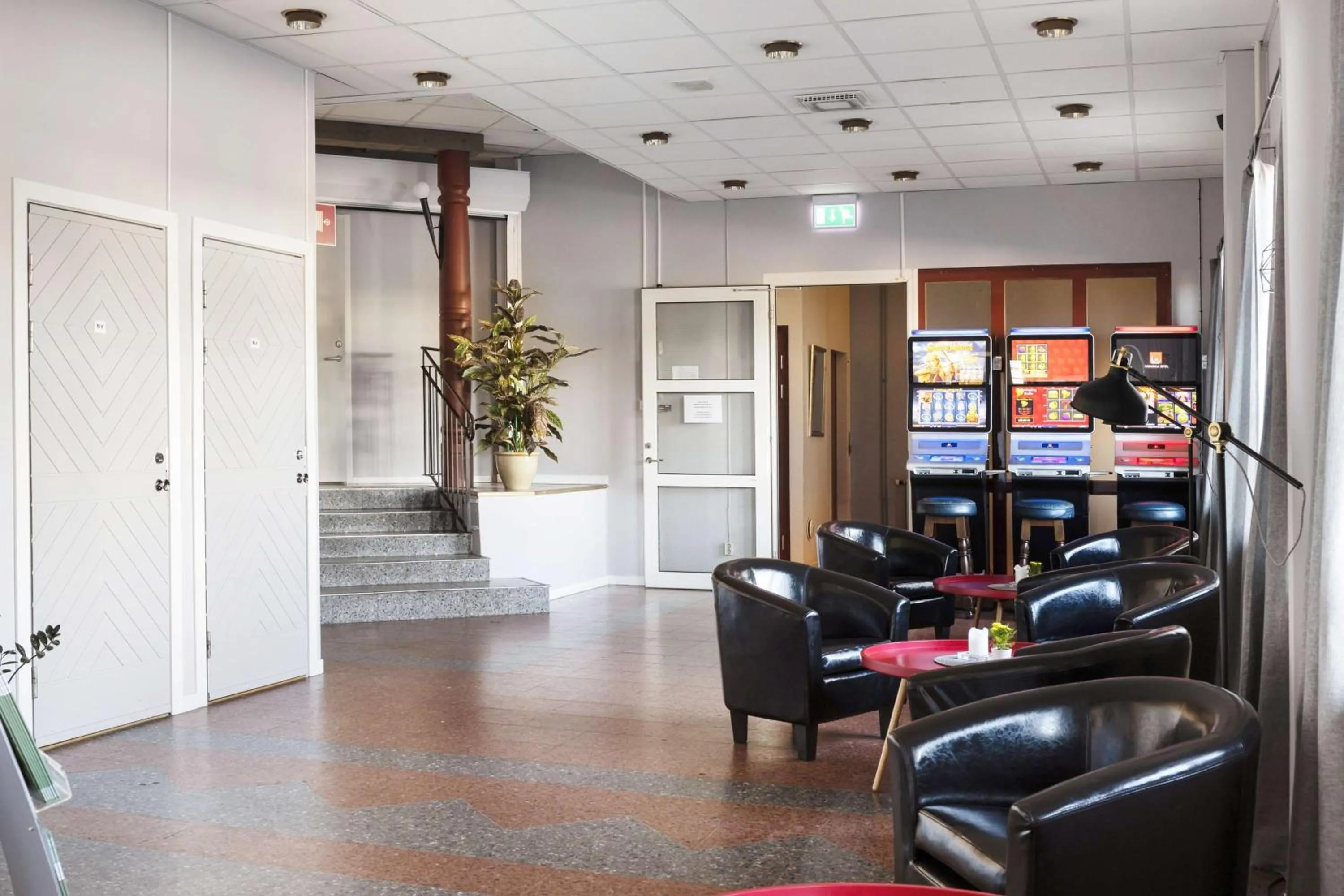 Lobby or reception in Dalhall Hotell
