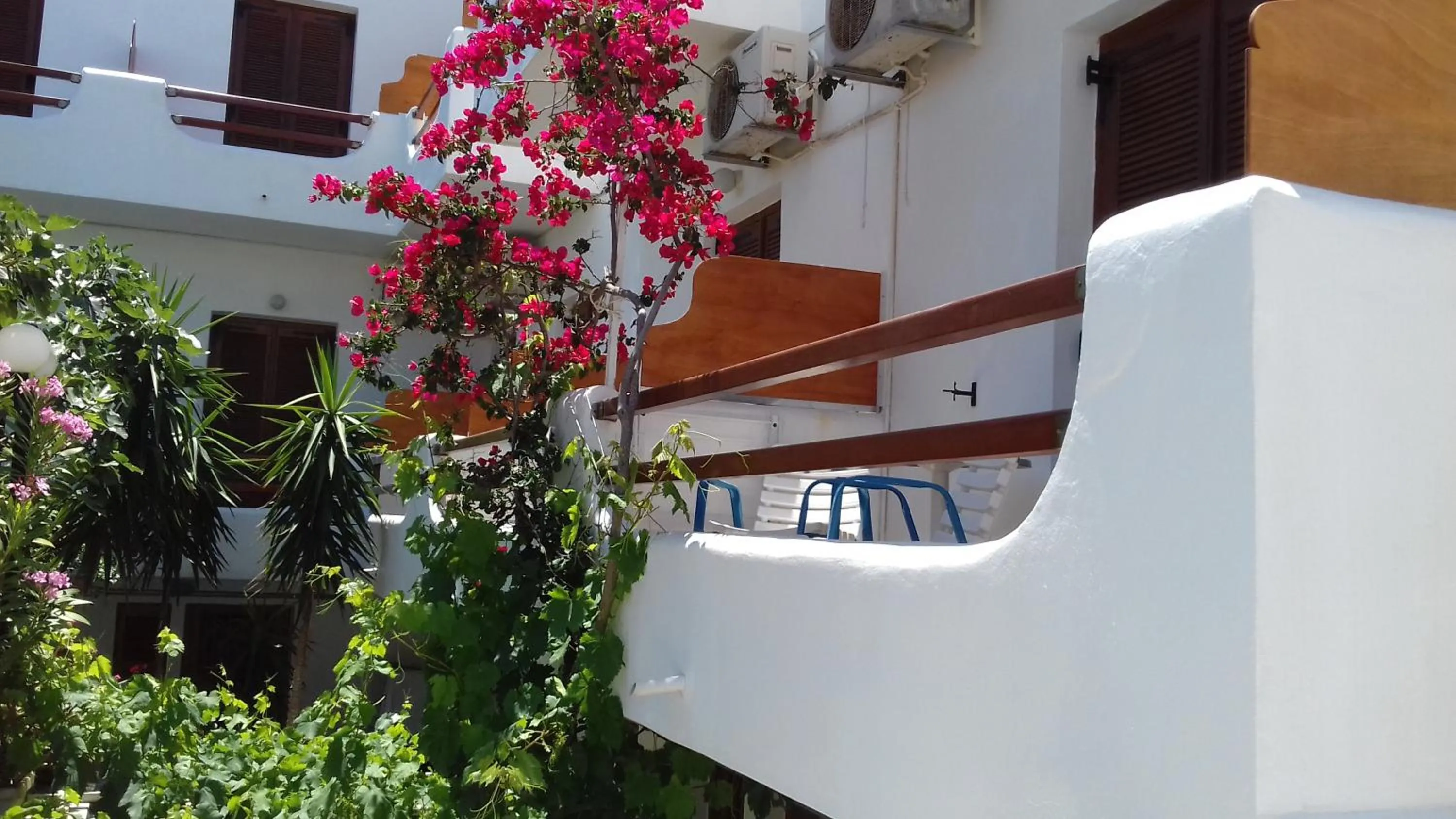 Garden view in Maistrali