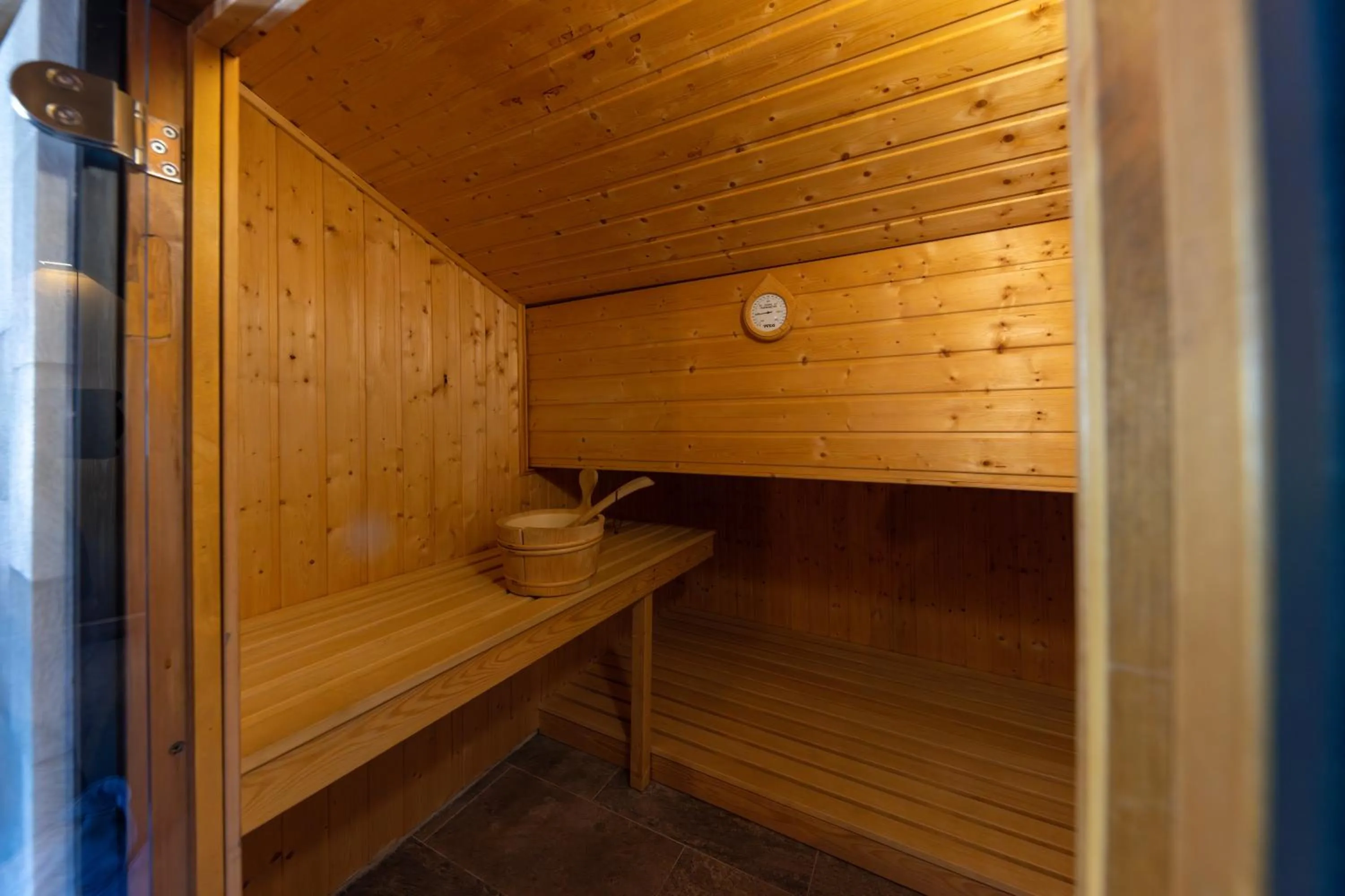 Sauna in Hôtel Village Montana by Les Etincelles