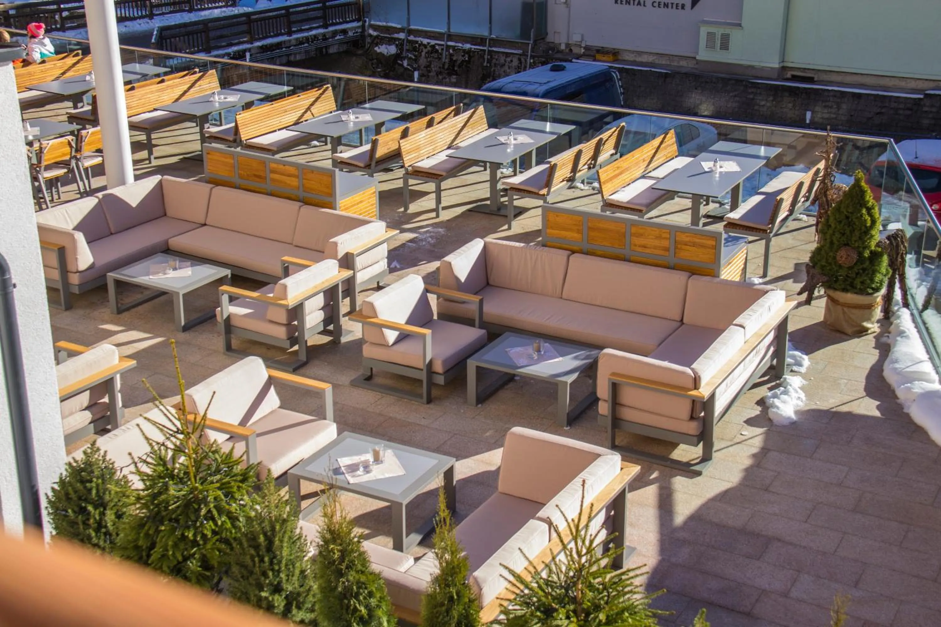 Balcony/Terrace in Hotel am Reiterkogel