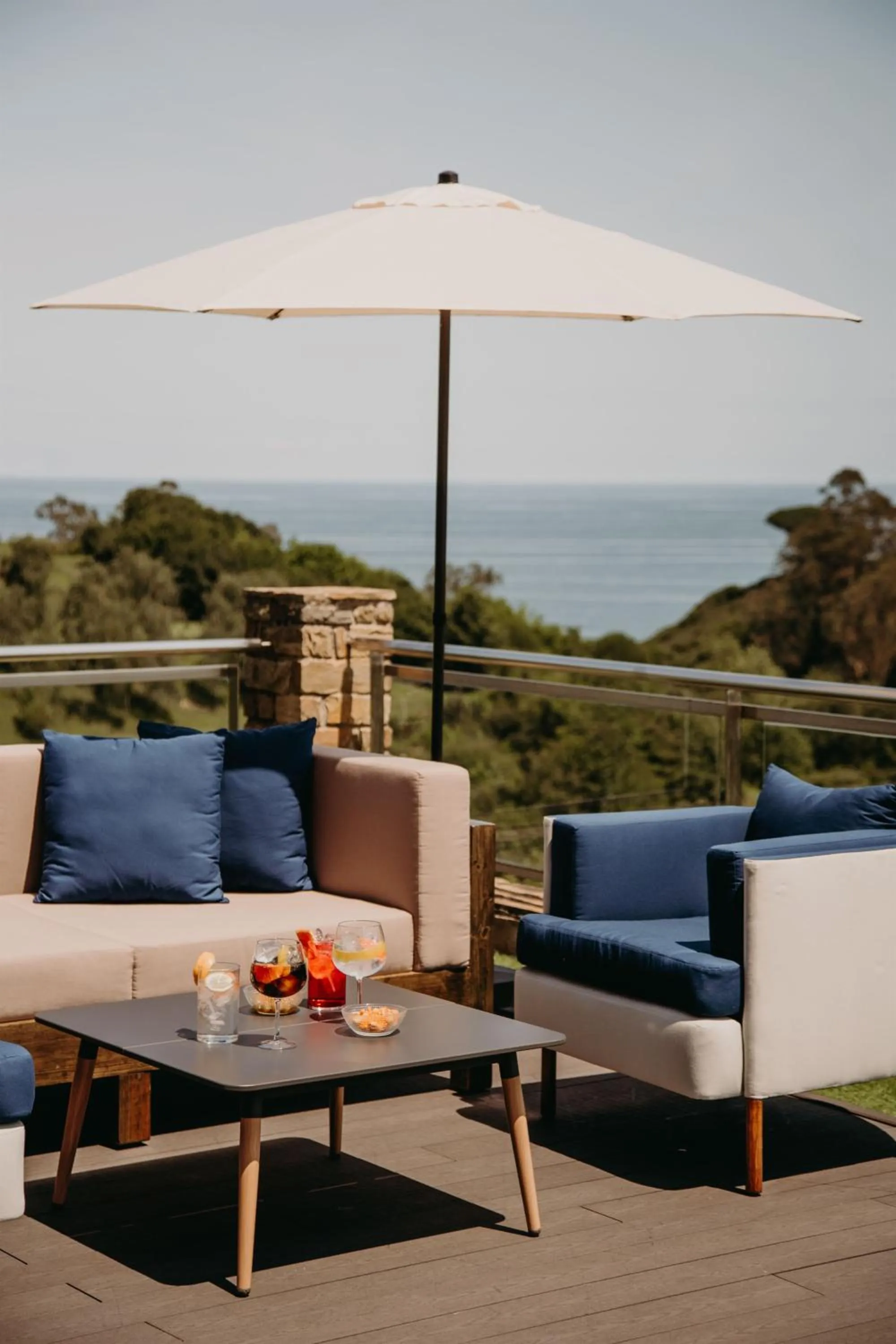 Balcony/Terrace in Abba Comillas Hotel