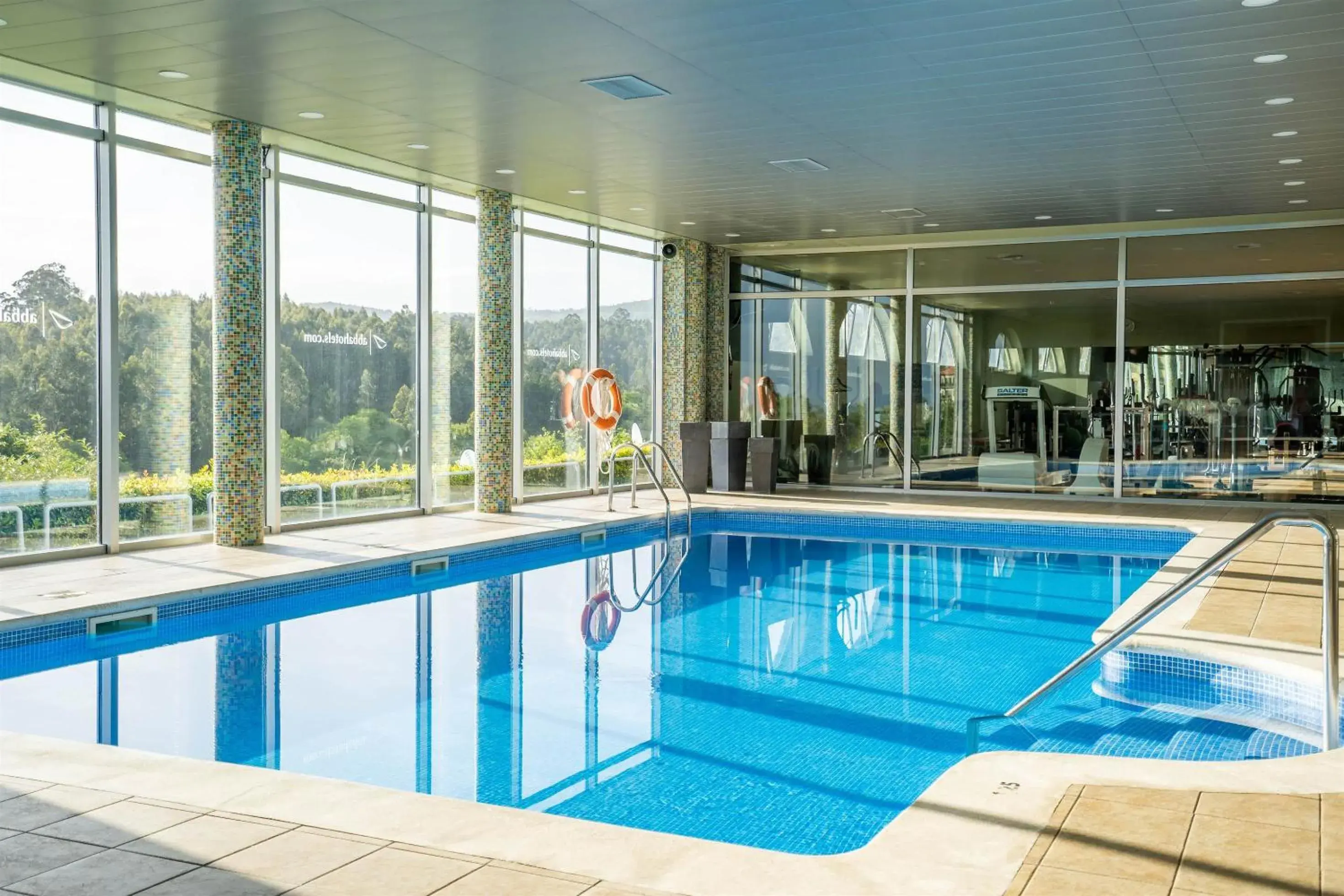 Swimming pool in Abba Comillas Hotel Swimming pool in Abba Comillas Hotel