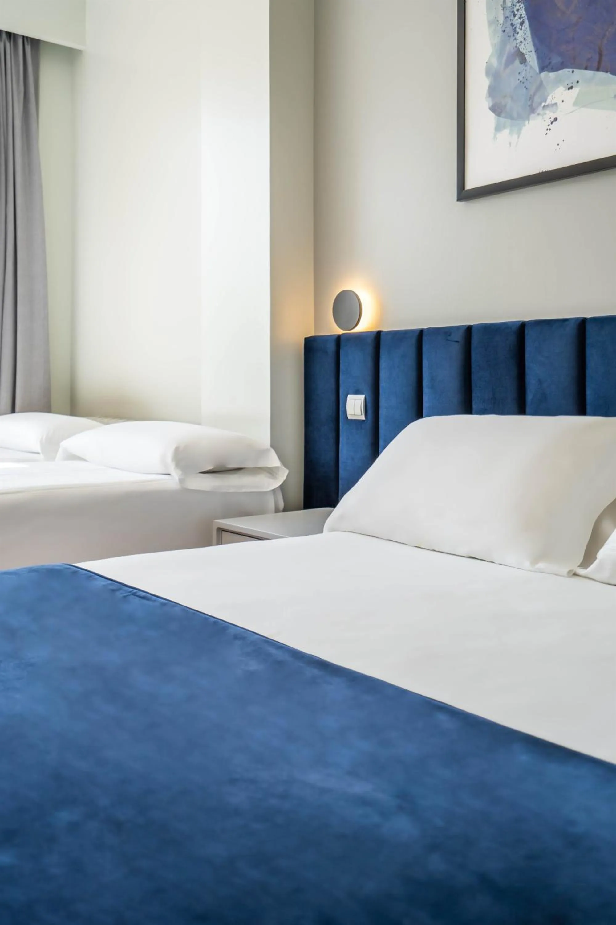 Bed in Abba Comillas Hotel