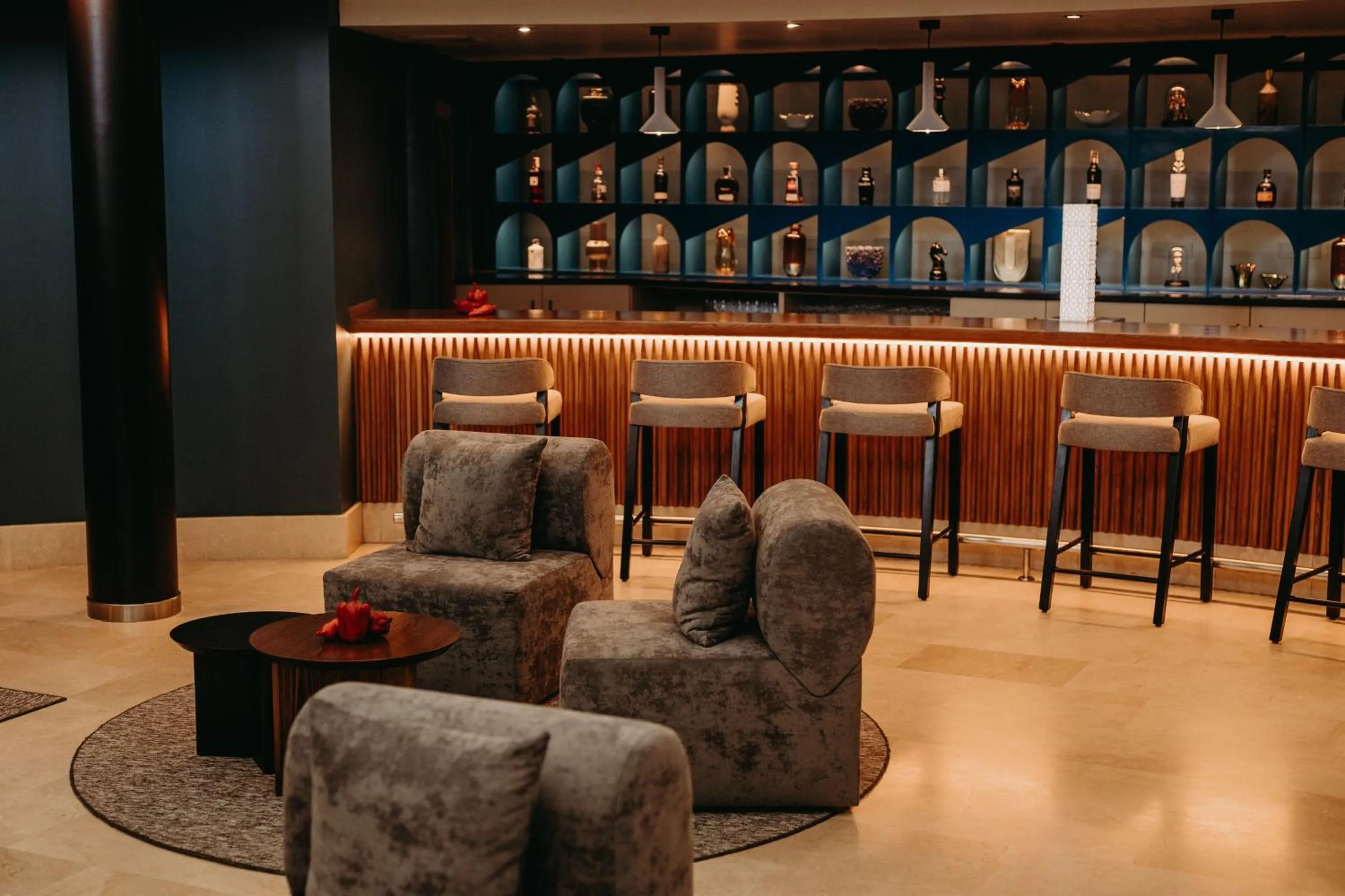 Lounge or bar in Abba Comillas Hotel