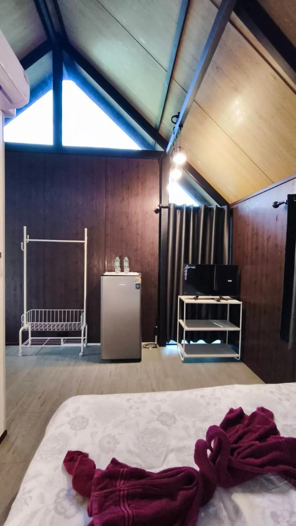 Bed in Saengcha Farm Resort