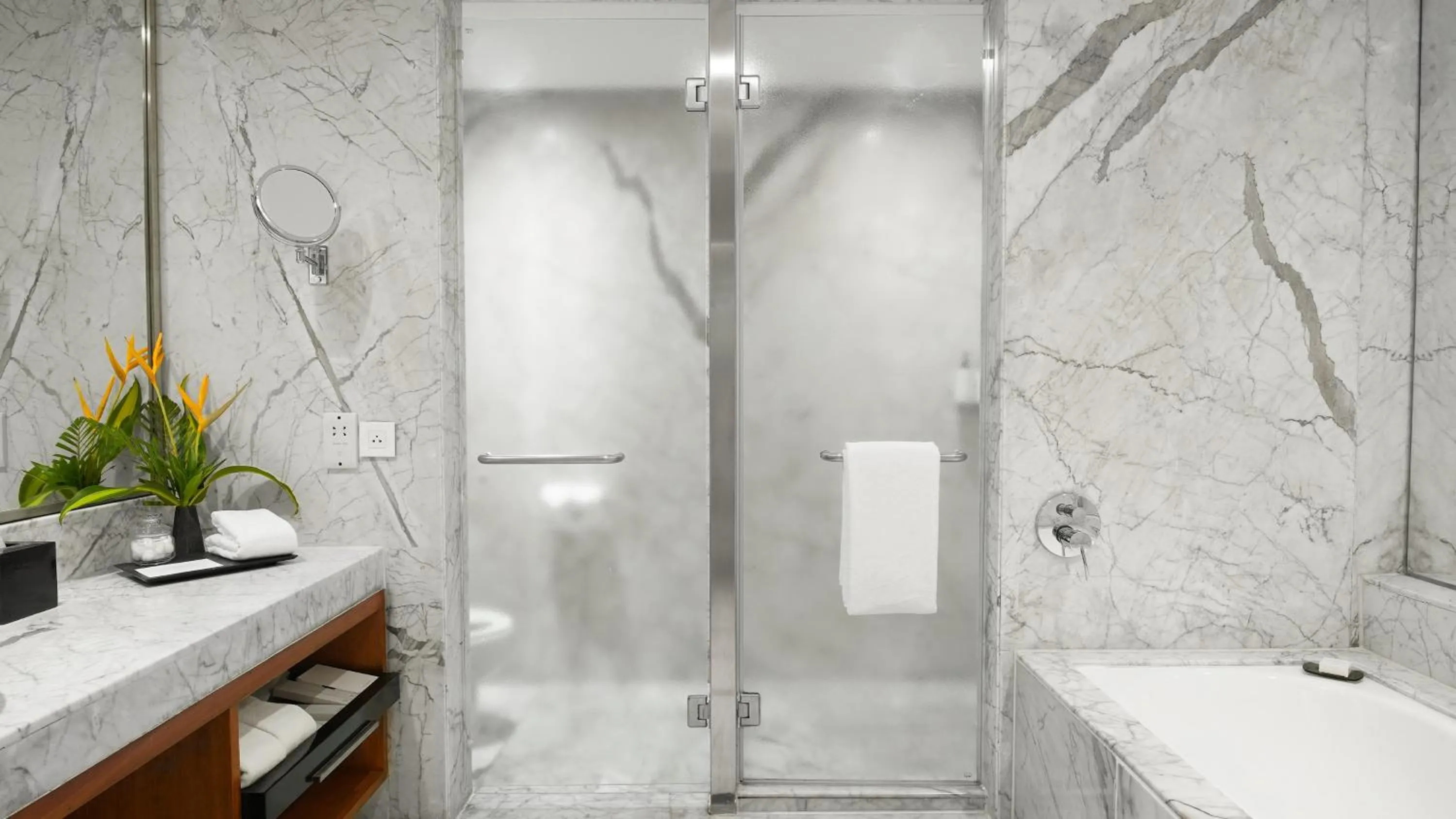 Shower in InterContinental Marine Drive Mumbai by IHG