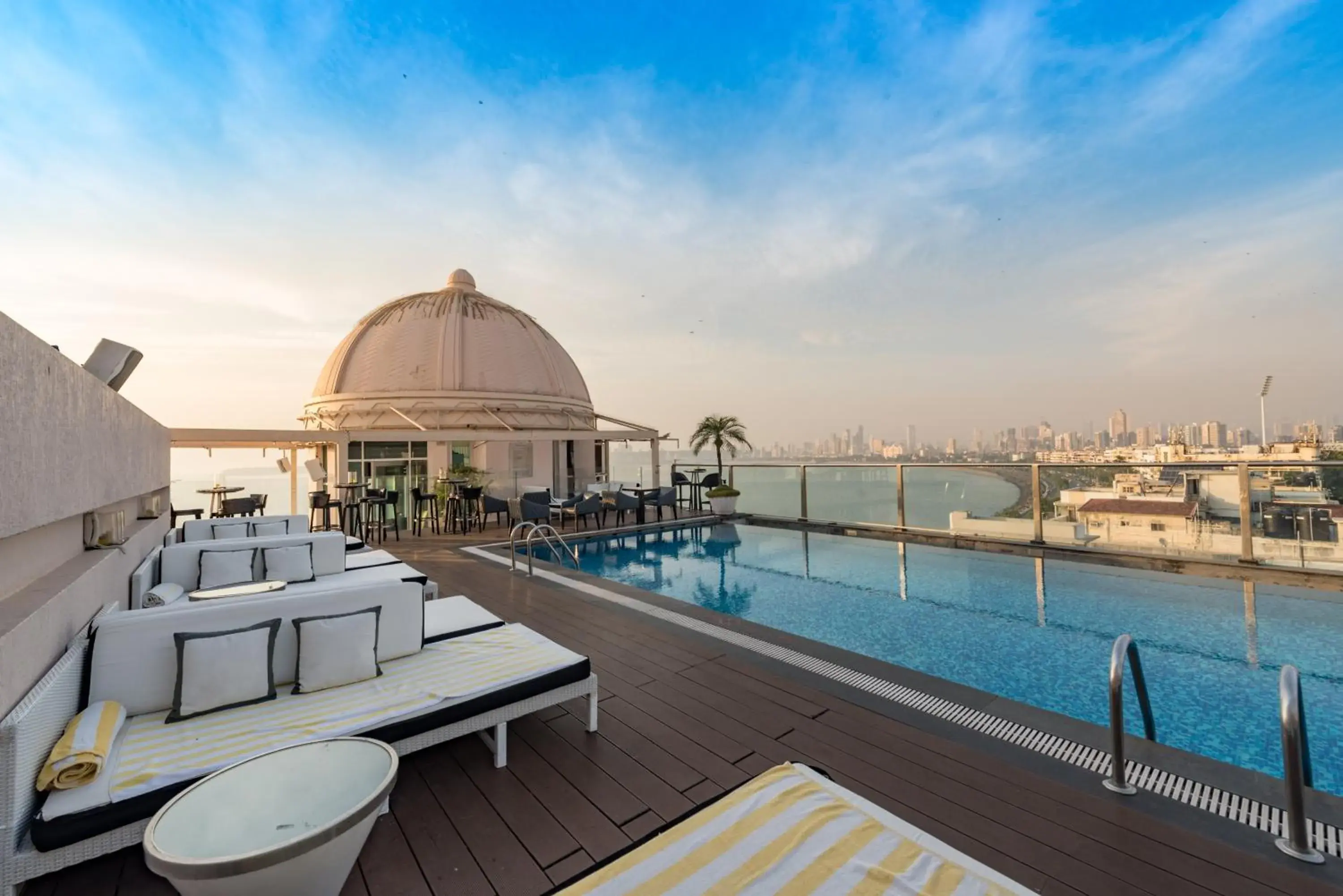 Swimming pool in InterContinental Marine Drive Mumbai by IHG Swimming pool in InterContinental Marine Drive Mumbai by IHG