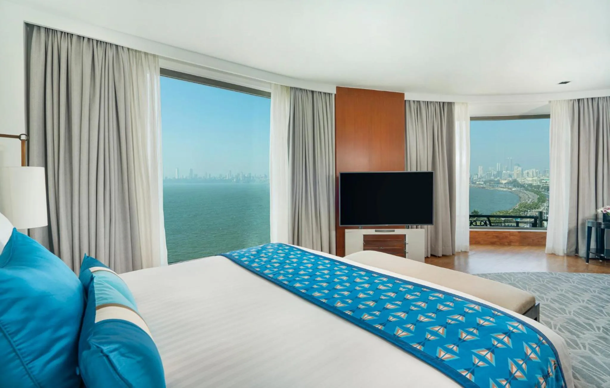 Photo of the whole room, Bed in InterContinental Marine Drive Mumbai by IHG