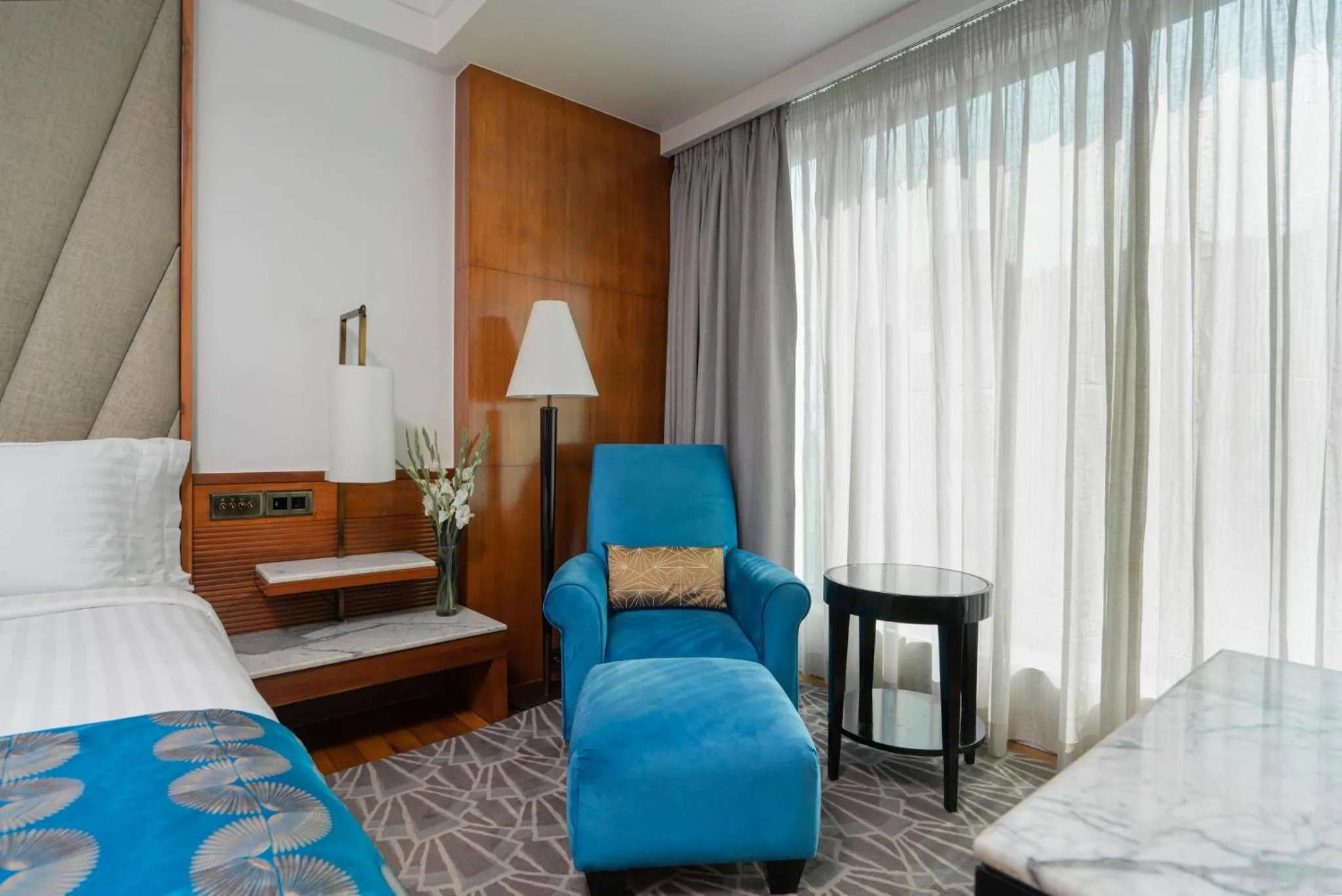 Photo of the whole room, Bed in InterContinental Marine Drive Mumbai by IHG