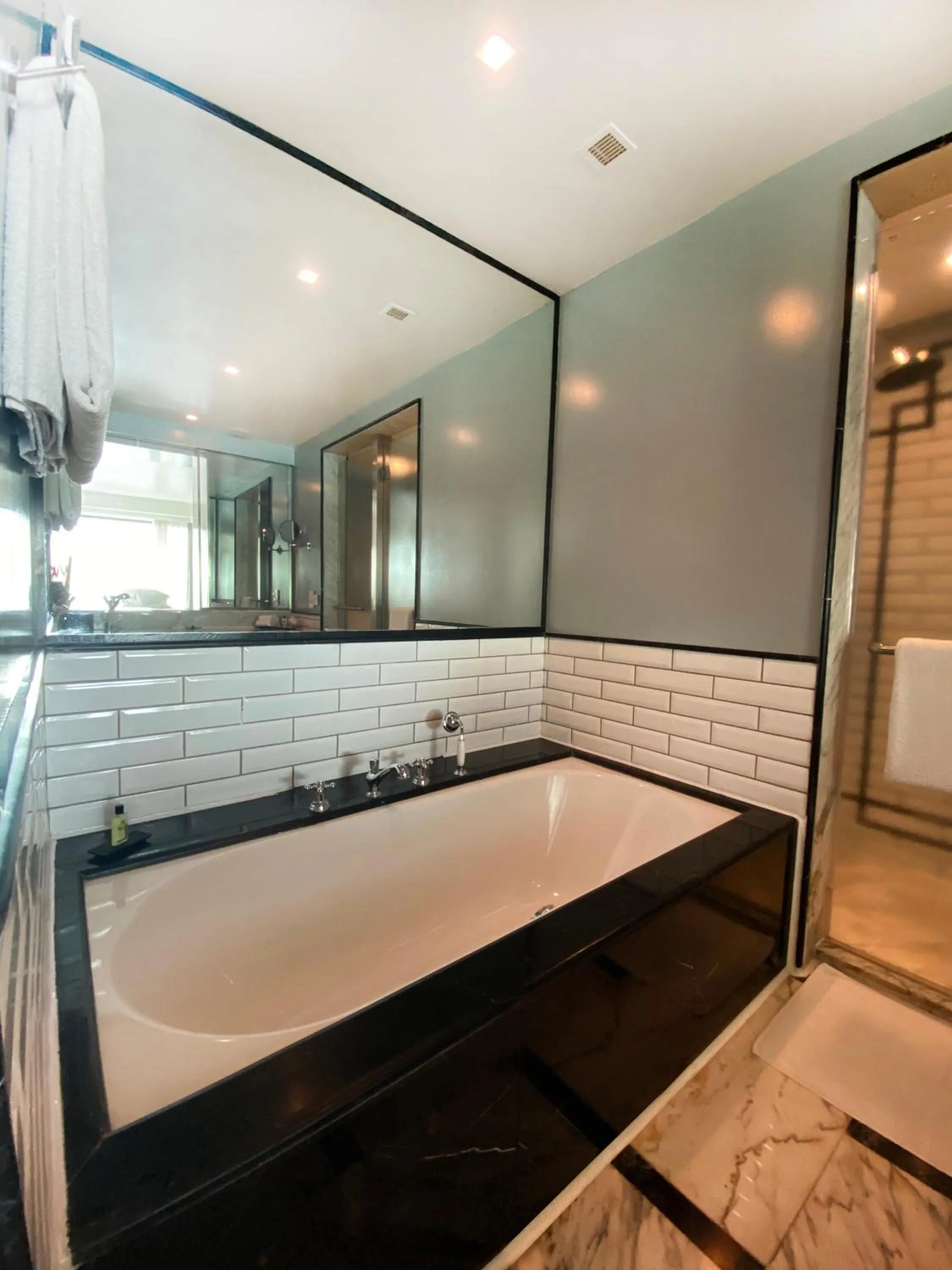 Bathroom in InterContinental Marine Drive Mumbai by IHG